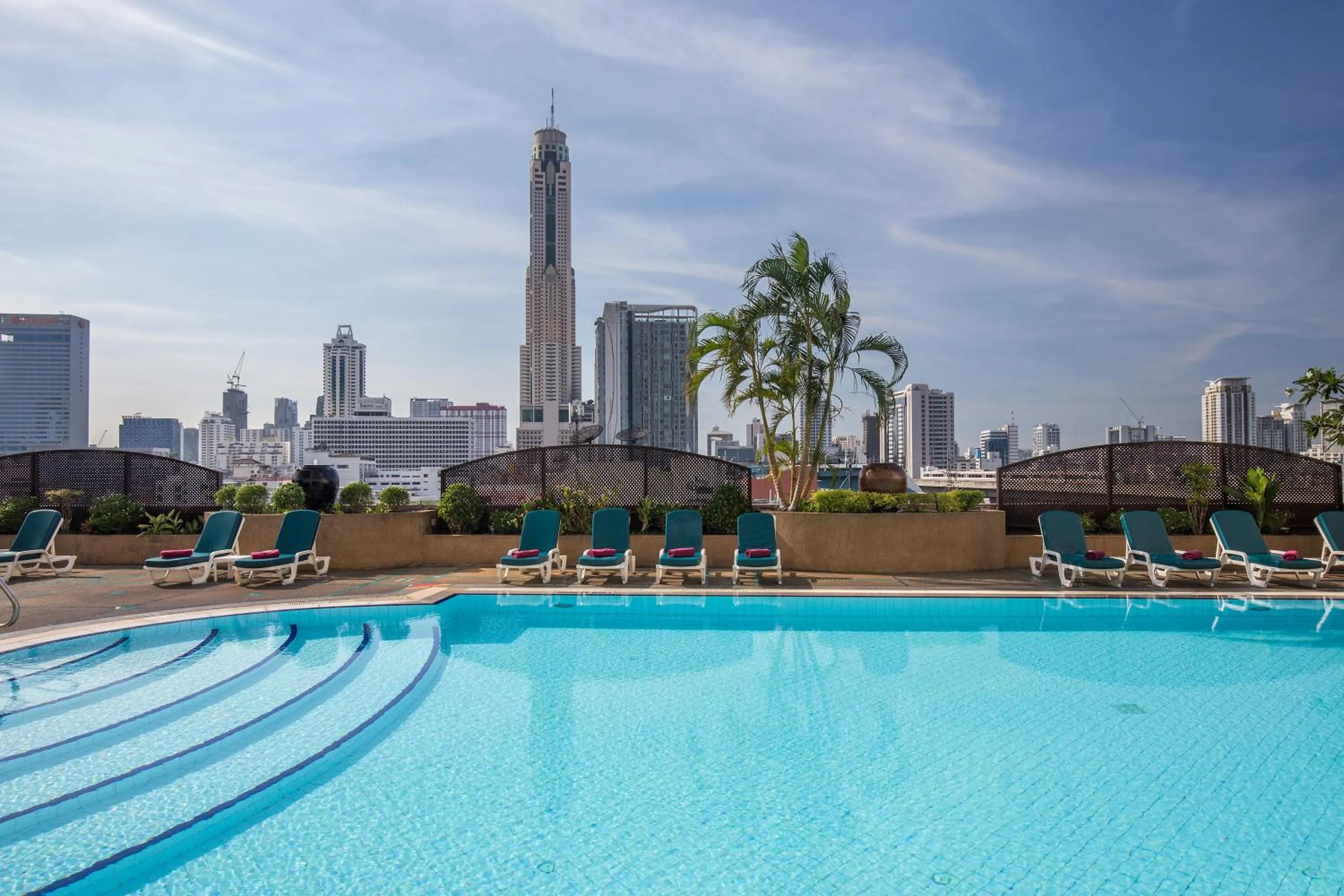 Pool view in Ramada by Wyndham D MA Bangkok