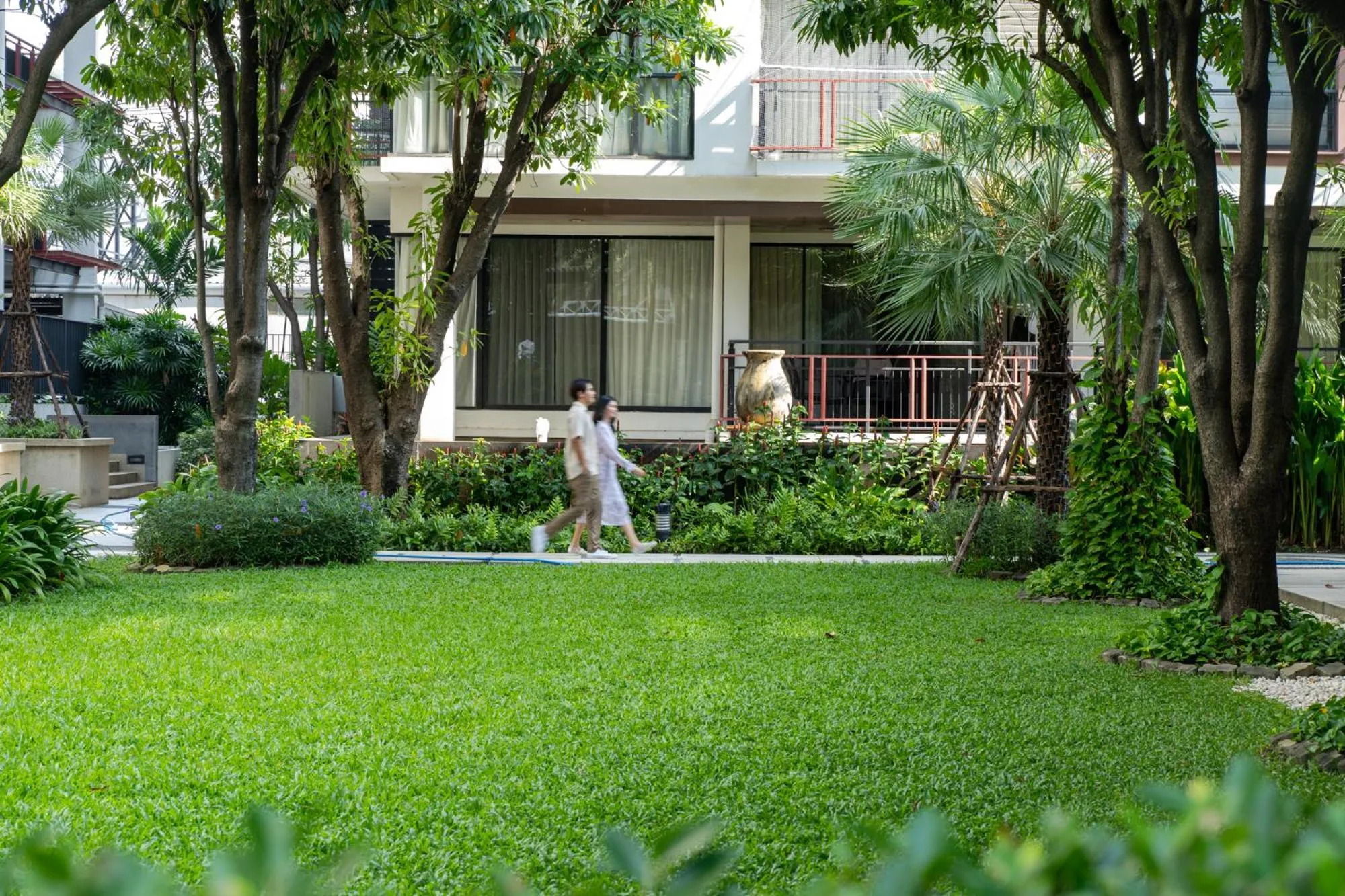 Garden in Amanta Hotel & Residence Ratchada