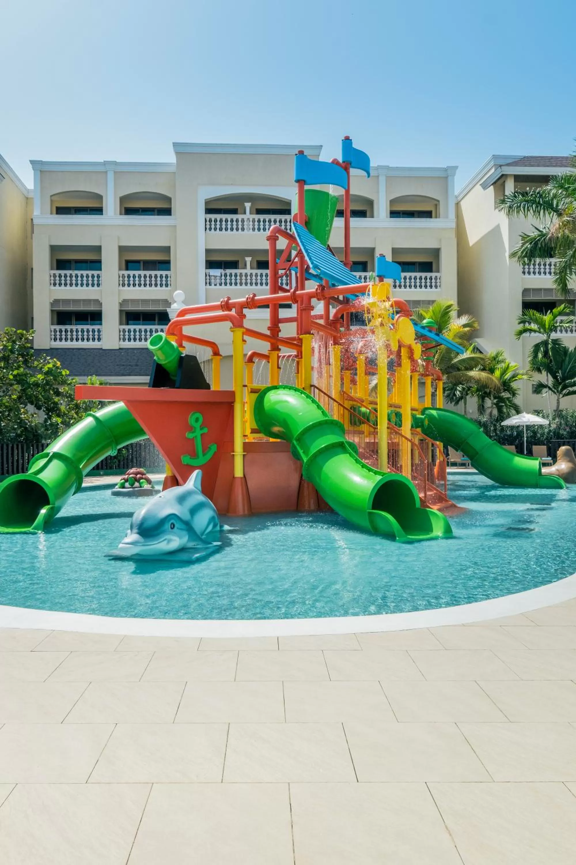 Children play ground in Iberostar Waves Rose Hall Beach - All Inclusive