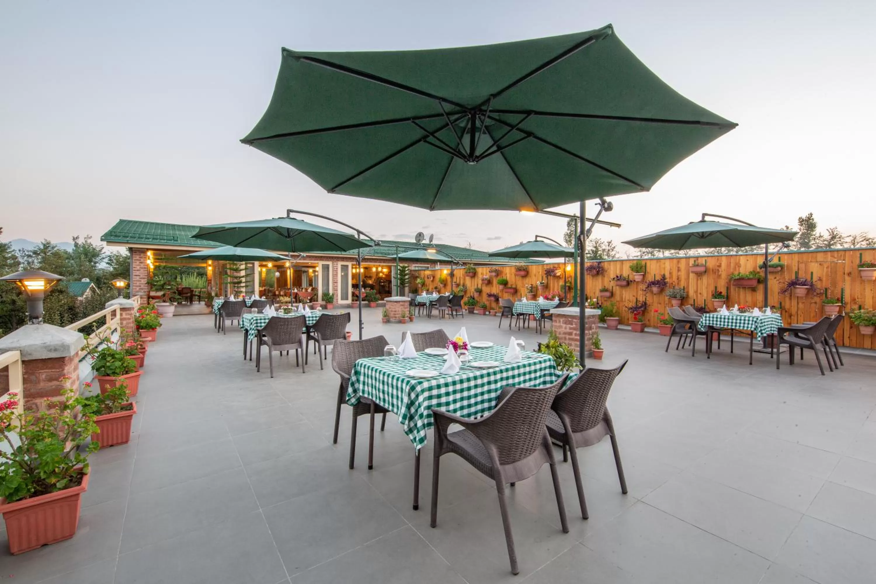 Dining area in The Orchard Retreat & Spa