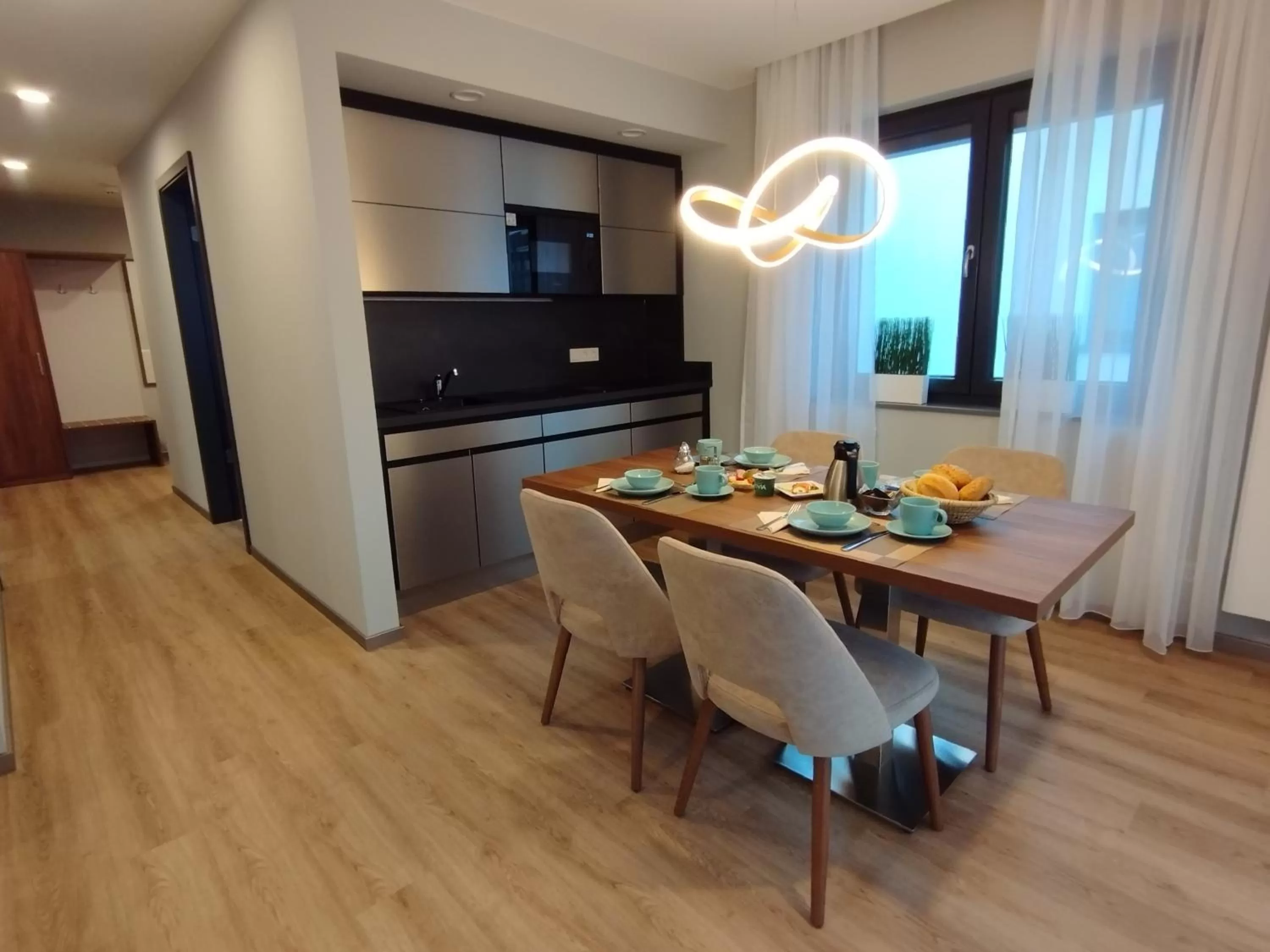 Kitchen or kitchenette in Hotel Herzog Georg