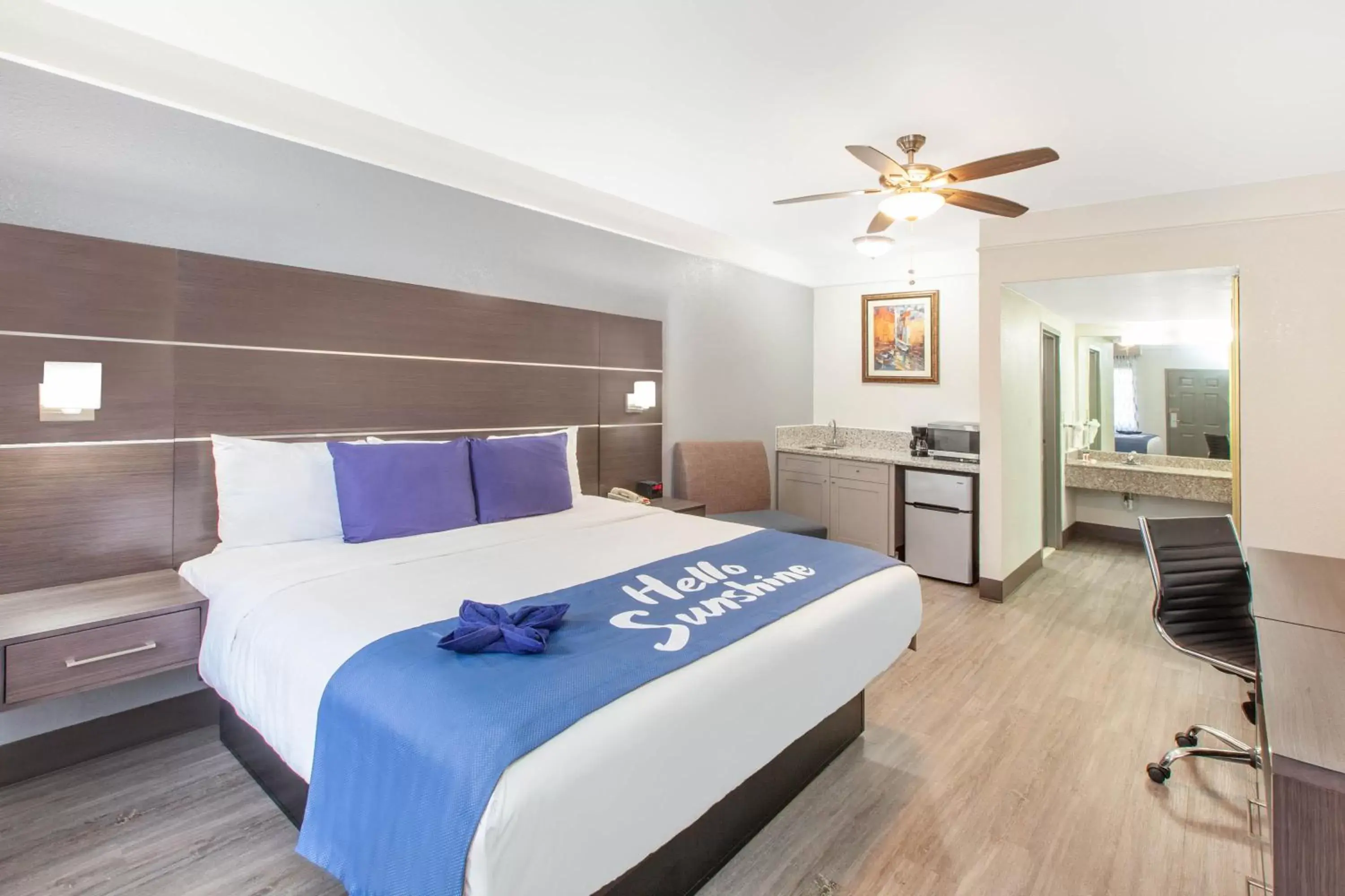 King Room - Non-Smoking in Days Inn & Suites by Wyndham Webster NASA-ClearLake-Houston King Room - Non-Smoking in Days Inn & Suites by Wyndham Webster NASA-ClearLake-Houston