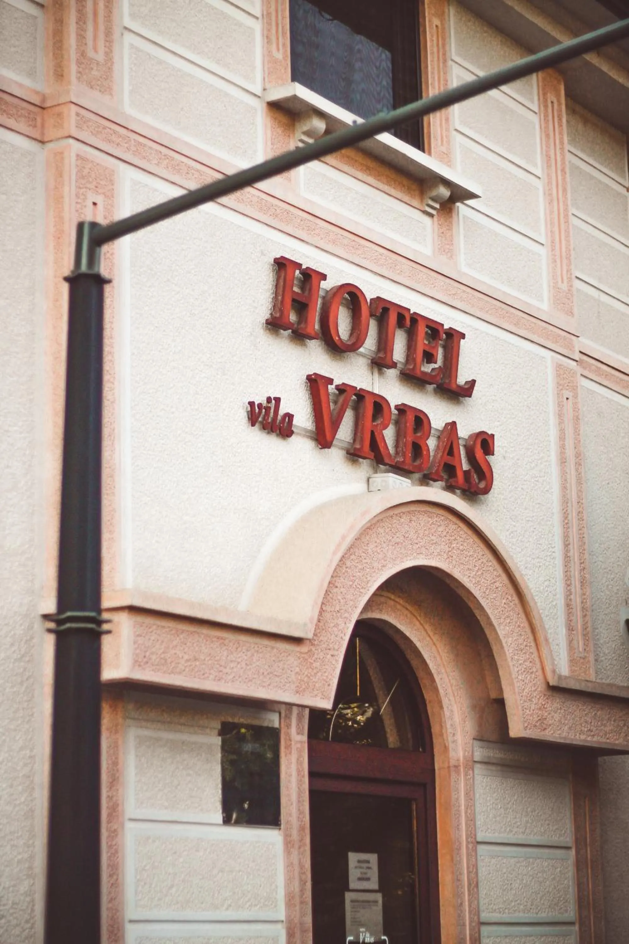 Property building in Hotel Vila Vrbas