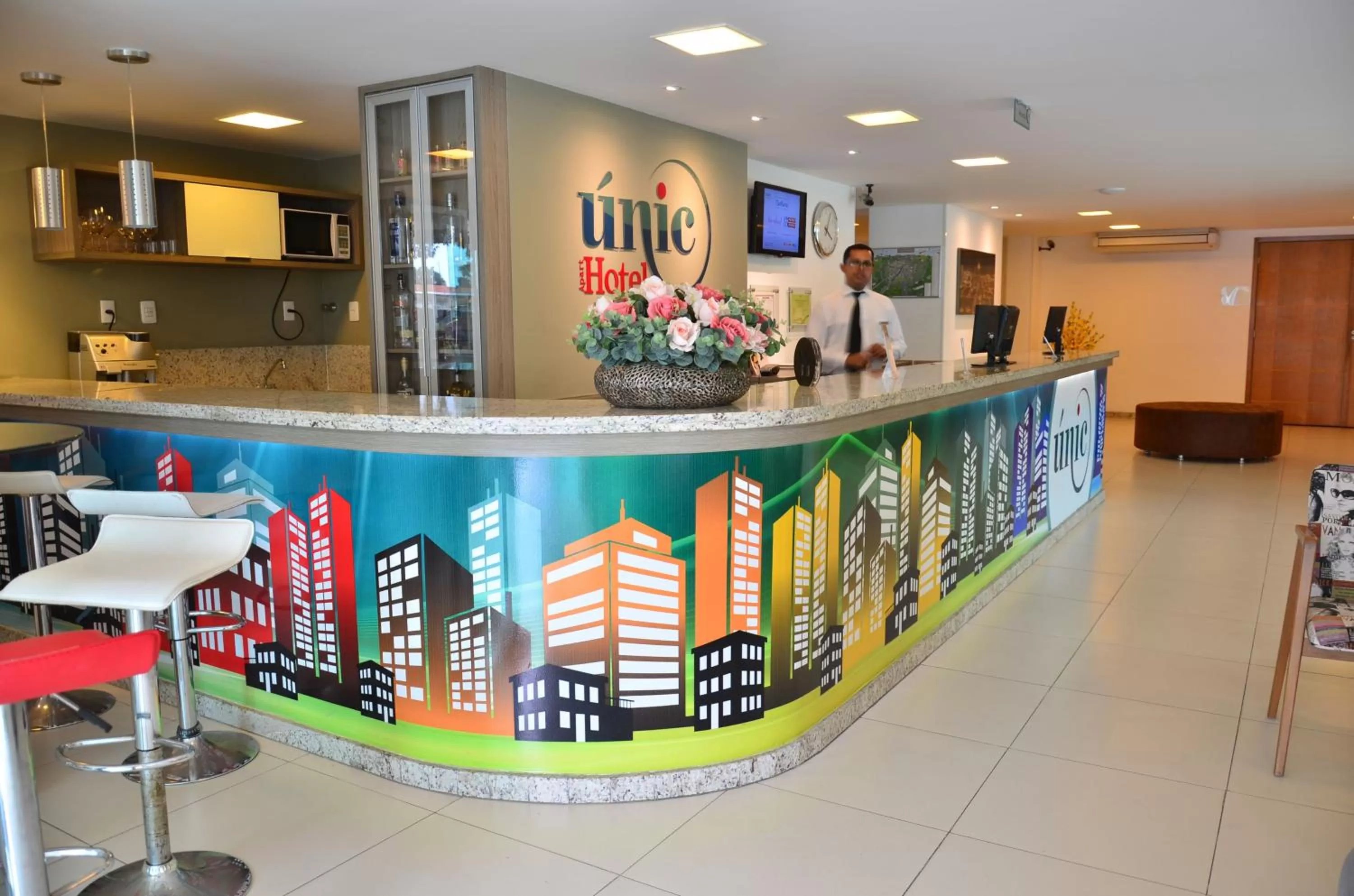 Lobby or reception in Unico Apart Hotel
