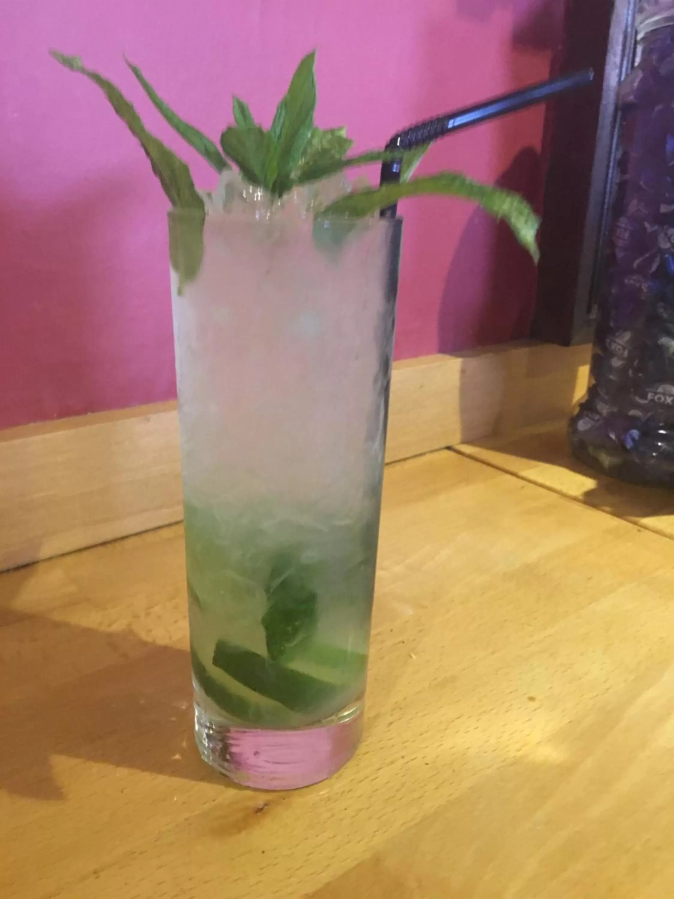 Alcoholic drinks in The George Hotel