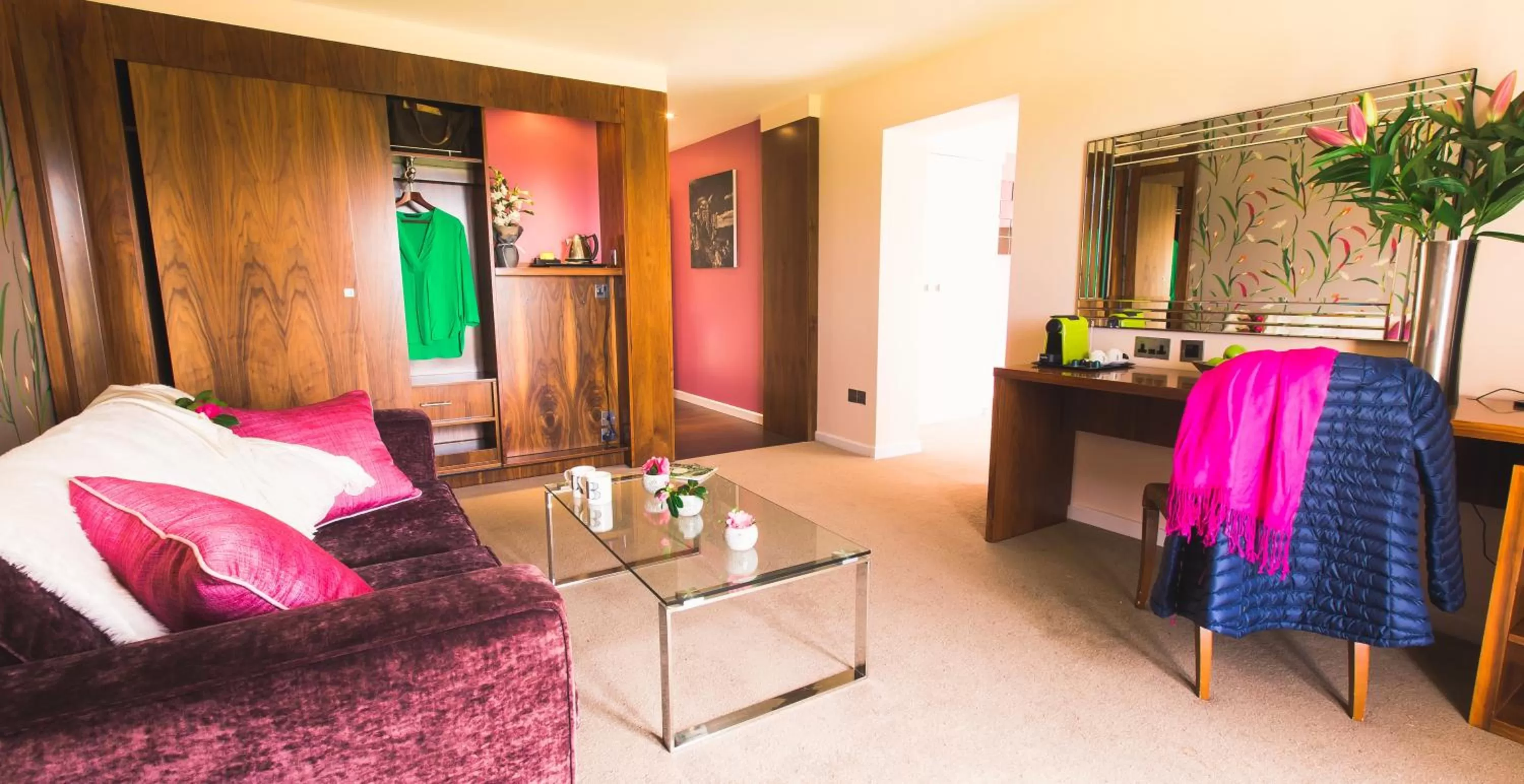 Living room in Lanhydrock Hotel & Golf Club