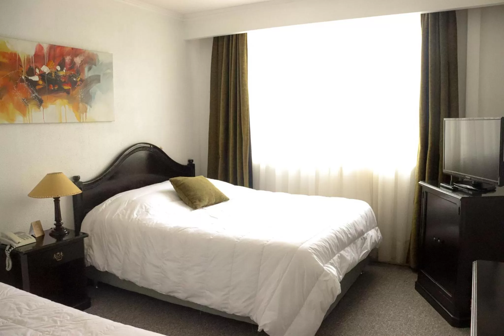 Bed in Hotel Terrano Concepción