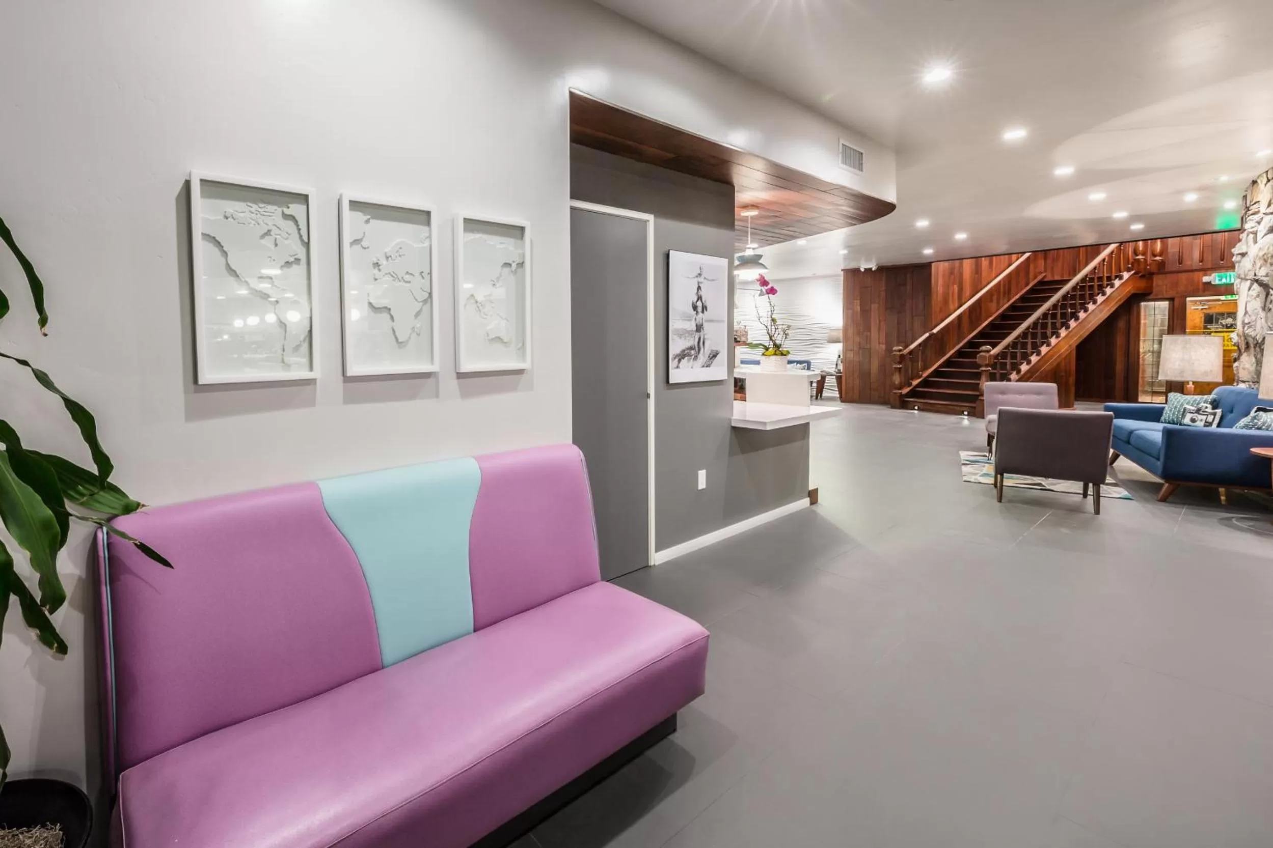 Lobby or reception in Kings Inn