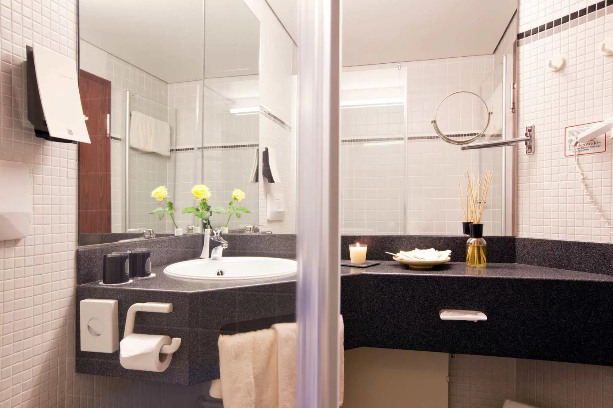 Bathroom in relexa hotel Bad Steben