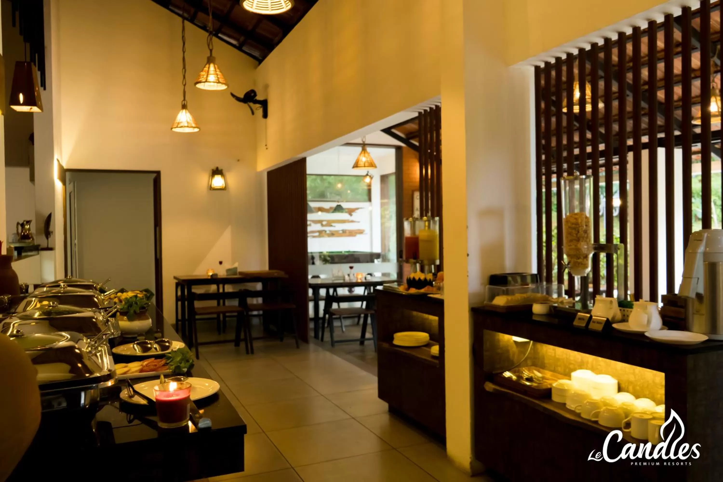 Breakfast in Le Candles Resort