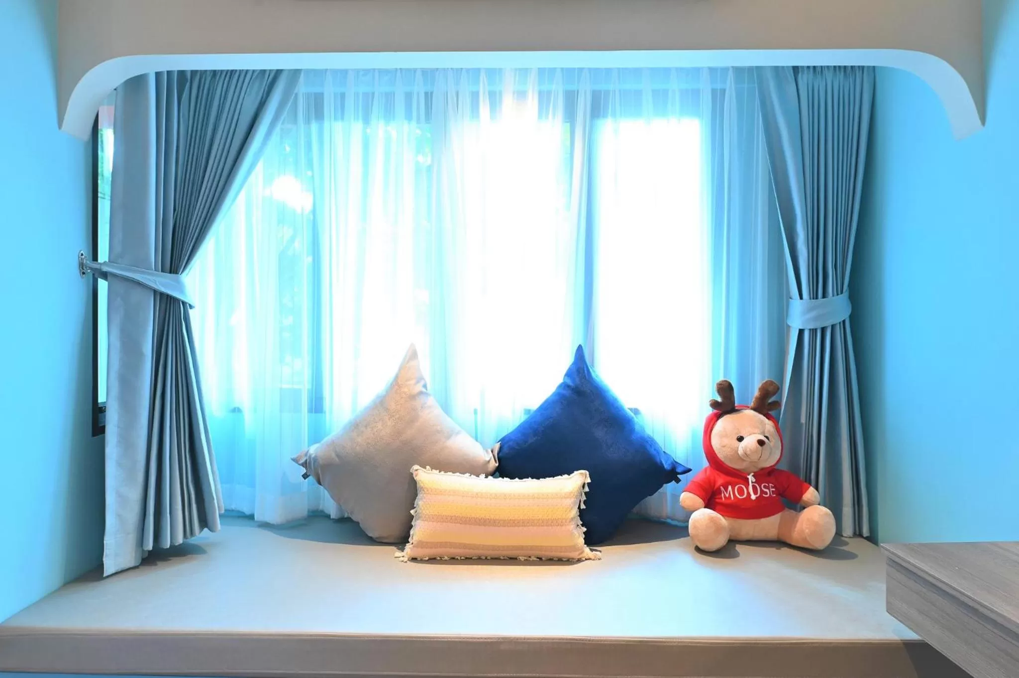 Bed in Moose Hotel Nimman