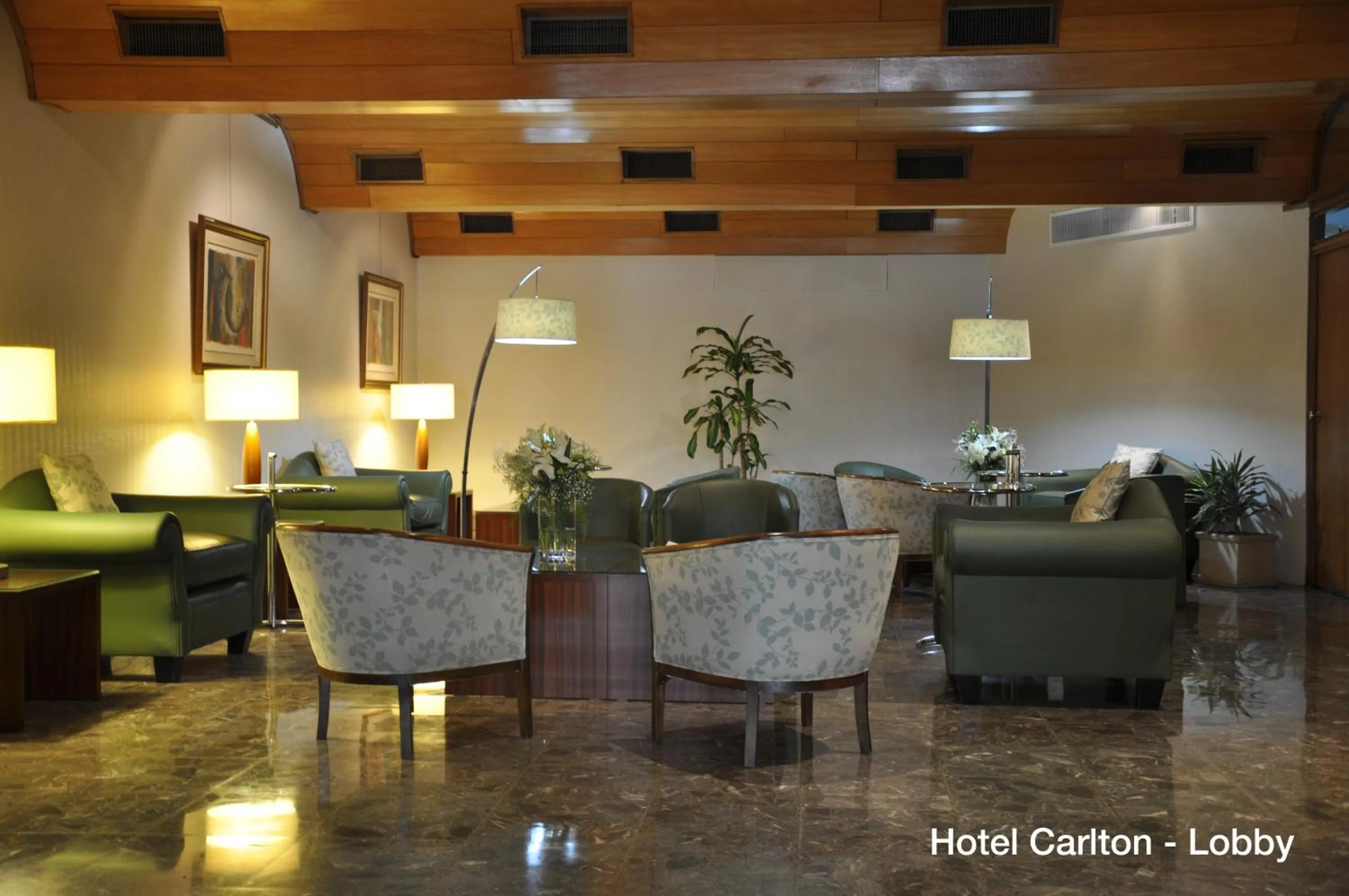 Lobby or reception in Hotel Solans Carlton