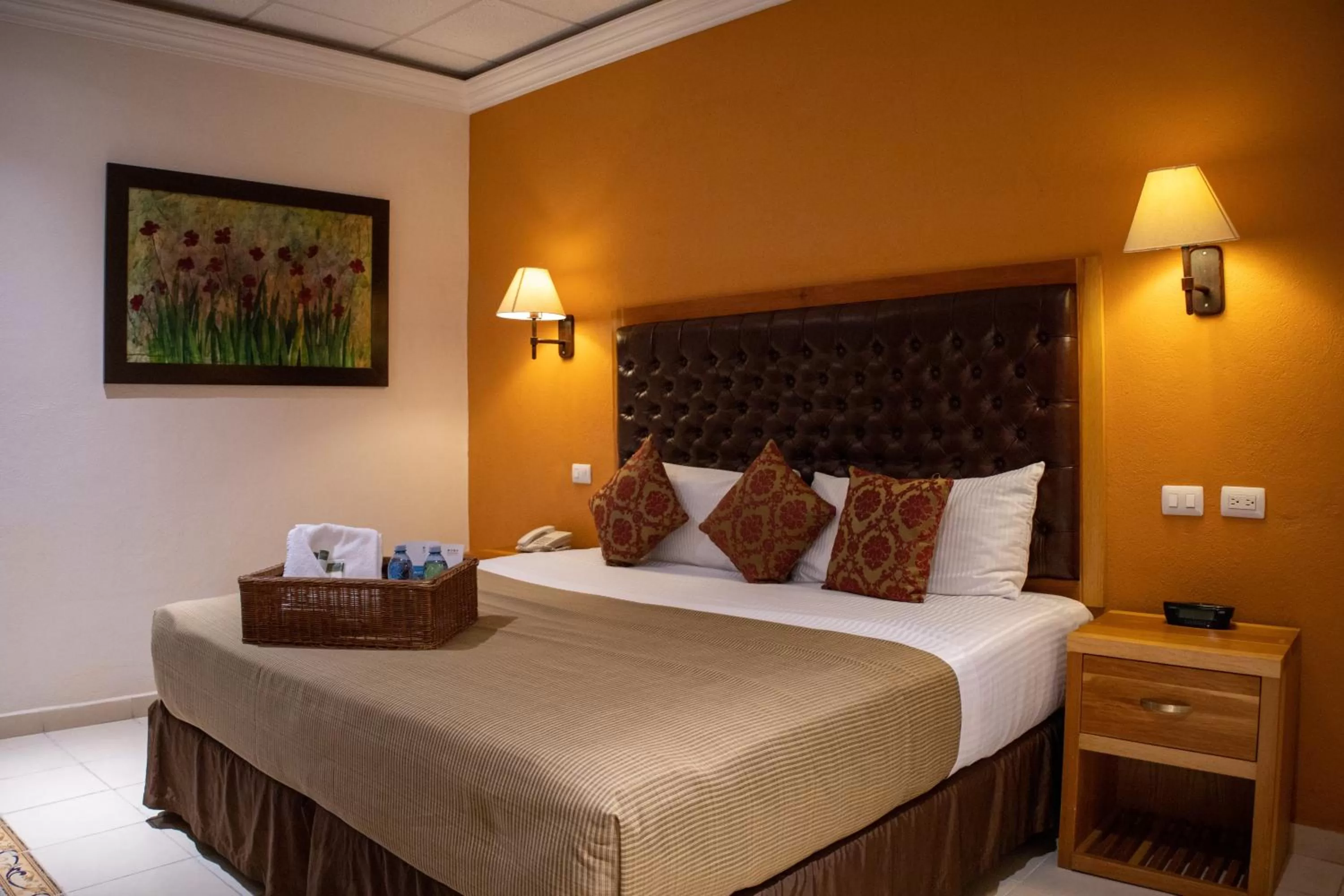 Bed in Hotel Rio Queretaro