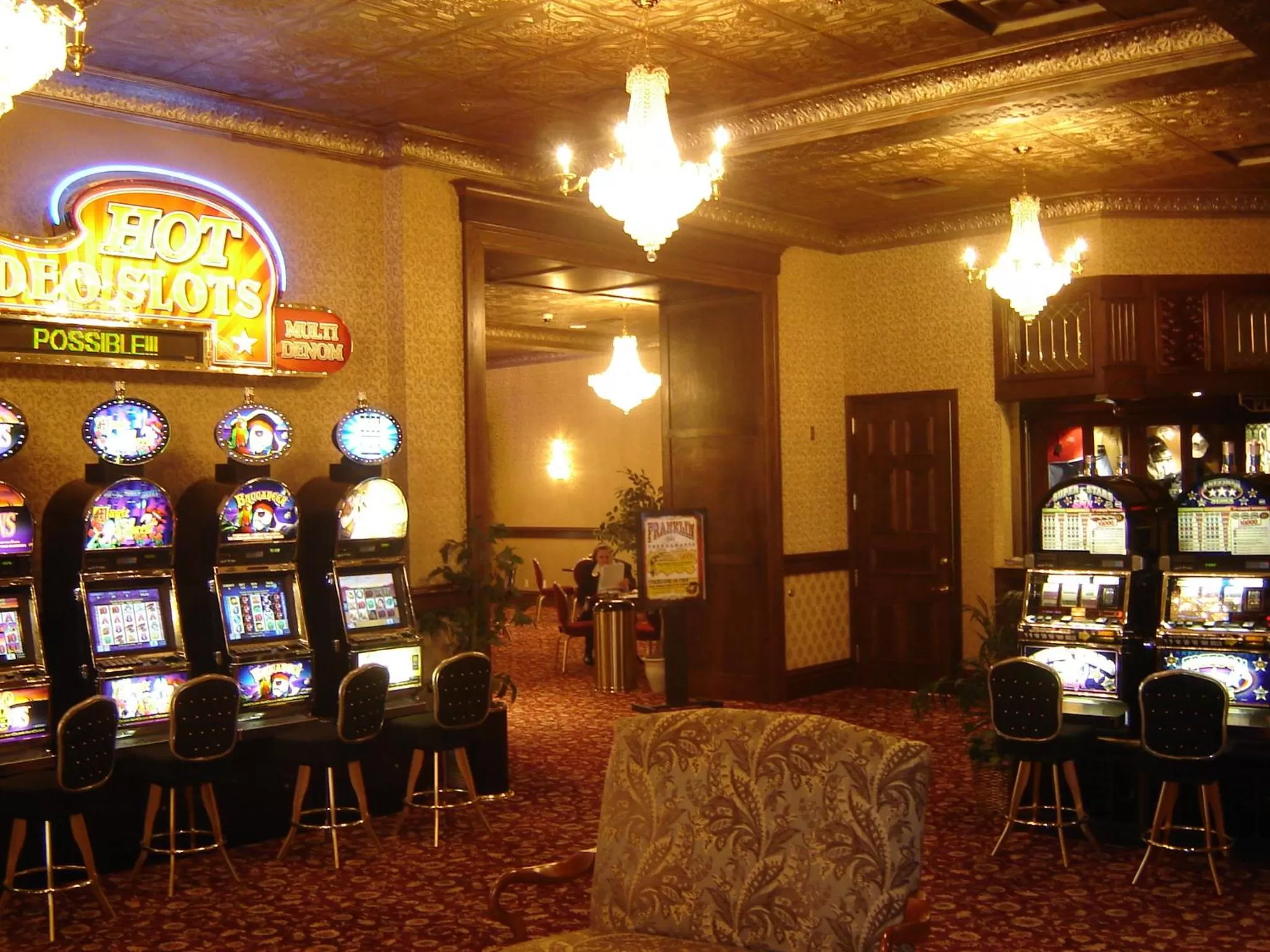 Casino in Historic Franklin Hotel