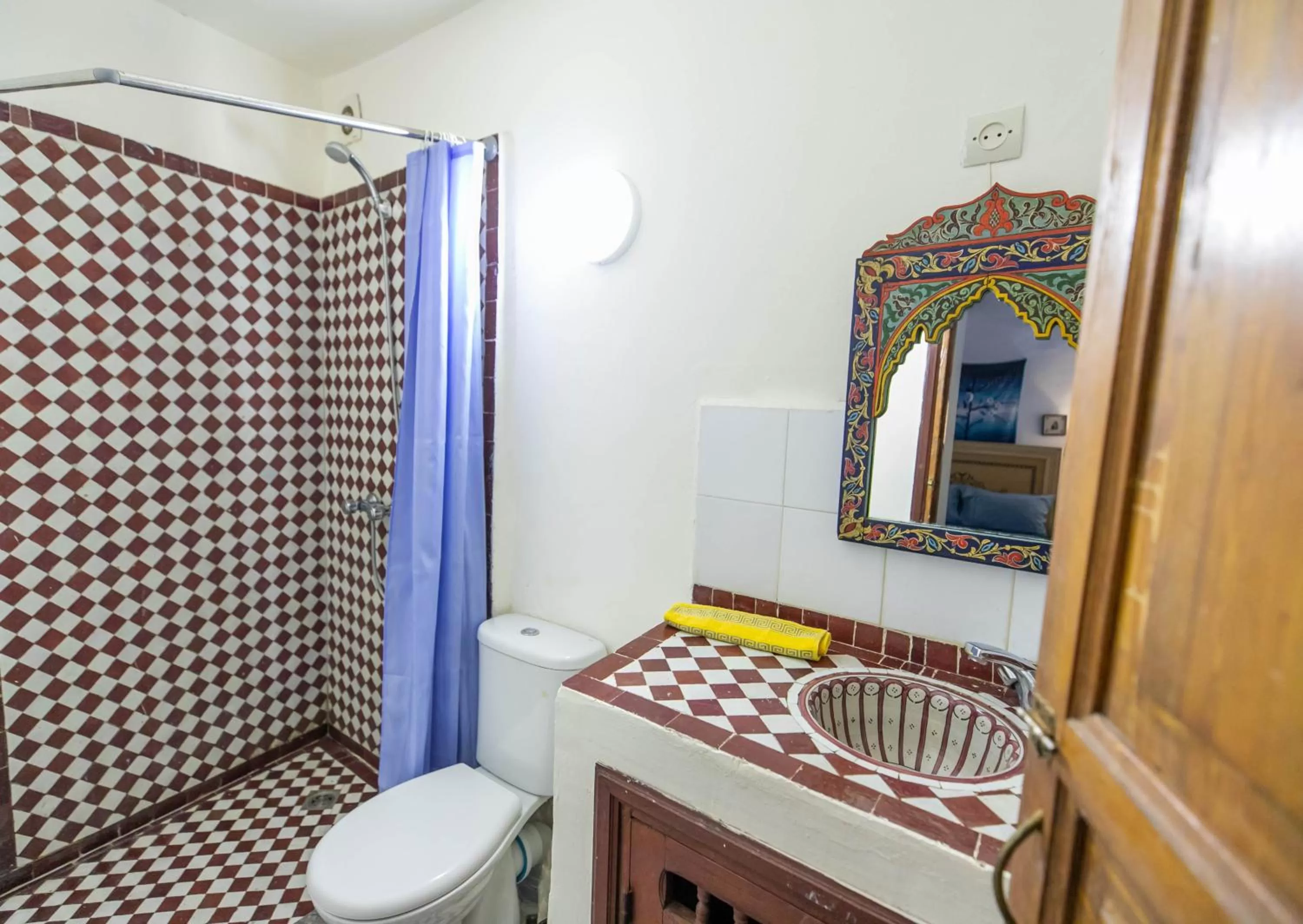Bathroom in Fez Dar