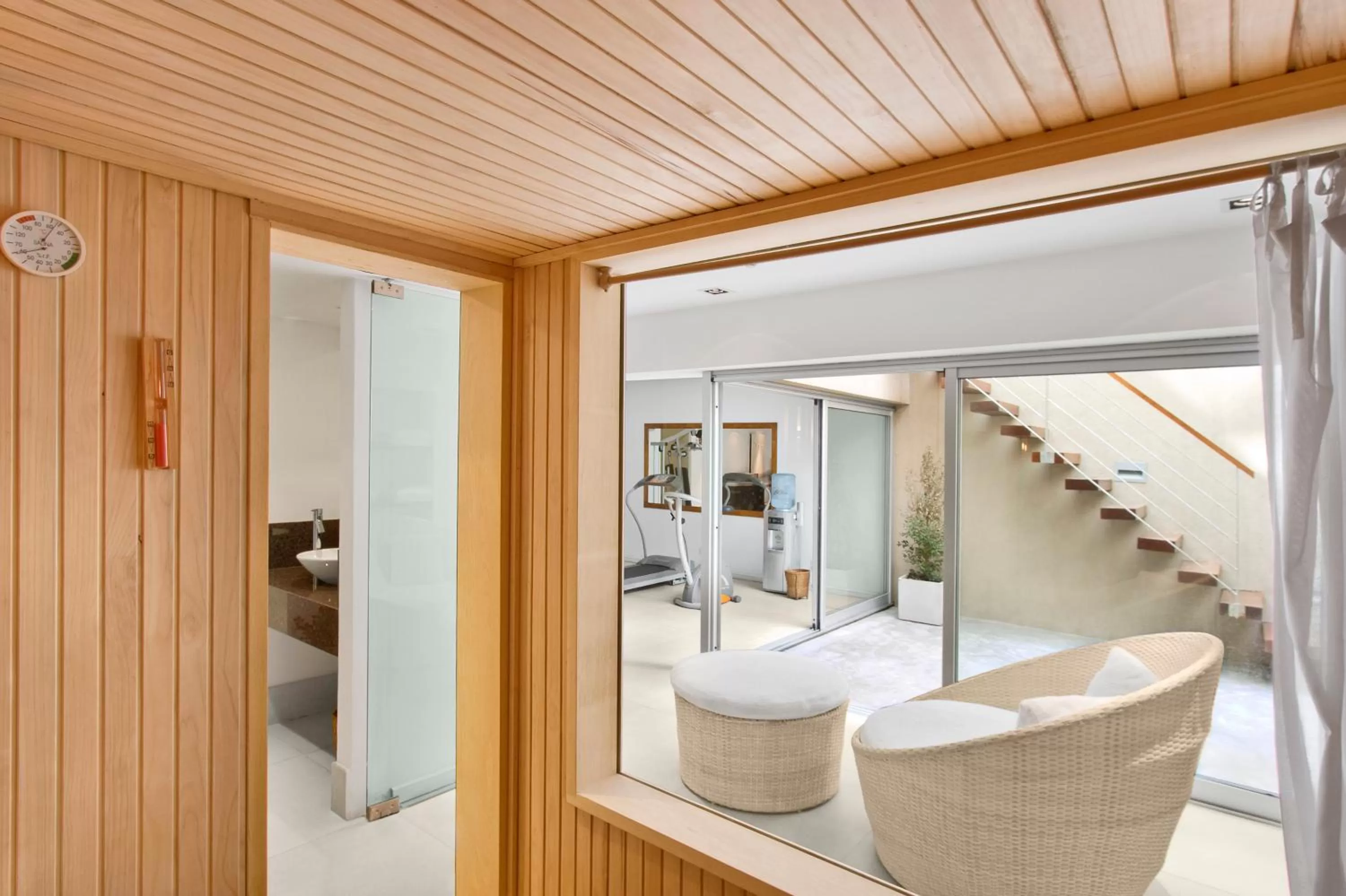 Sauna in San Isidro Plaza Hotel