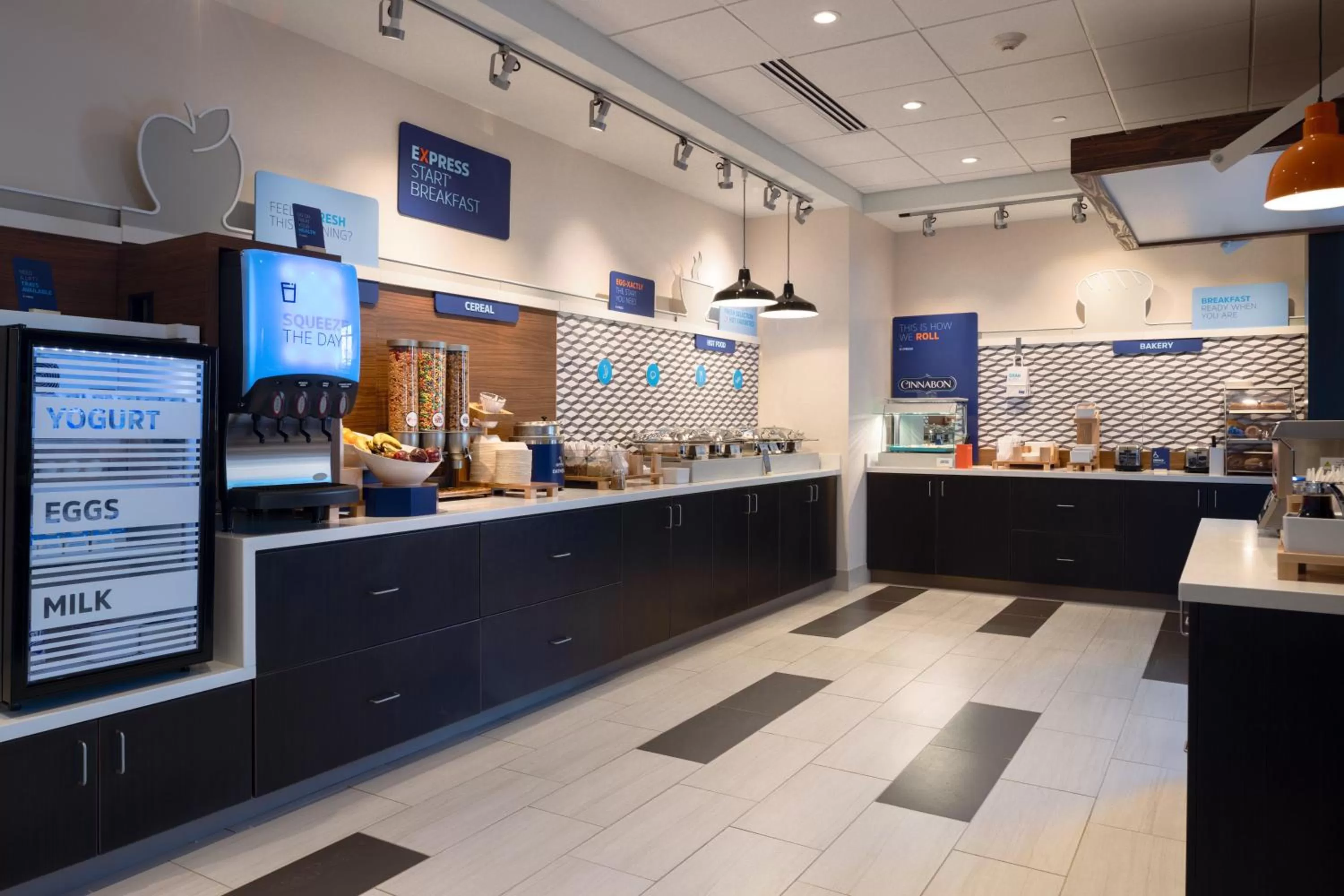 Breakfast in Holiday Inn Express & Suites - Tulsa Downtown - Arts District by IHG