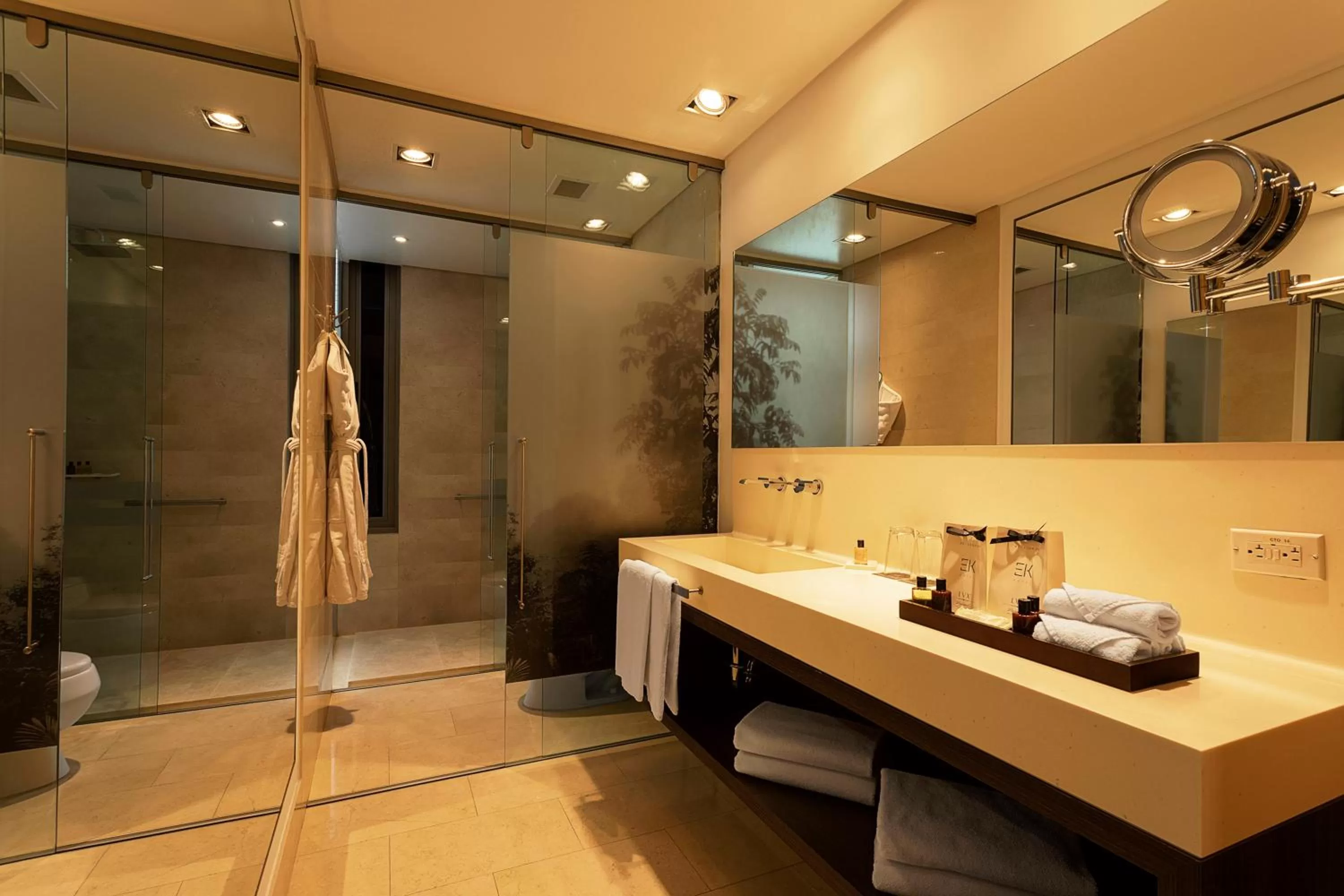 Bathroom in EK Hotel By Preferred Hotels Group