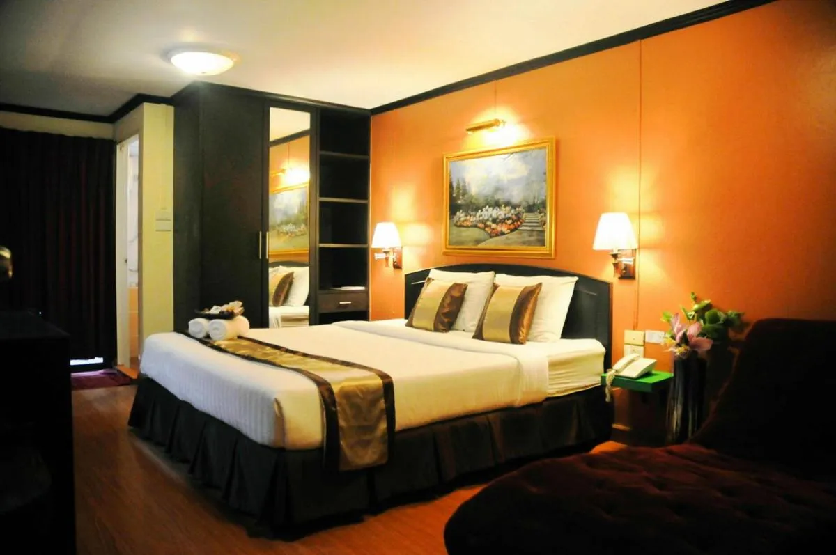 Bed in Vabua Asotel Bangkok