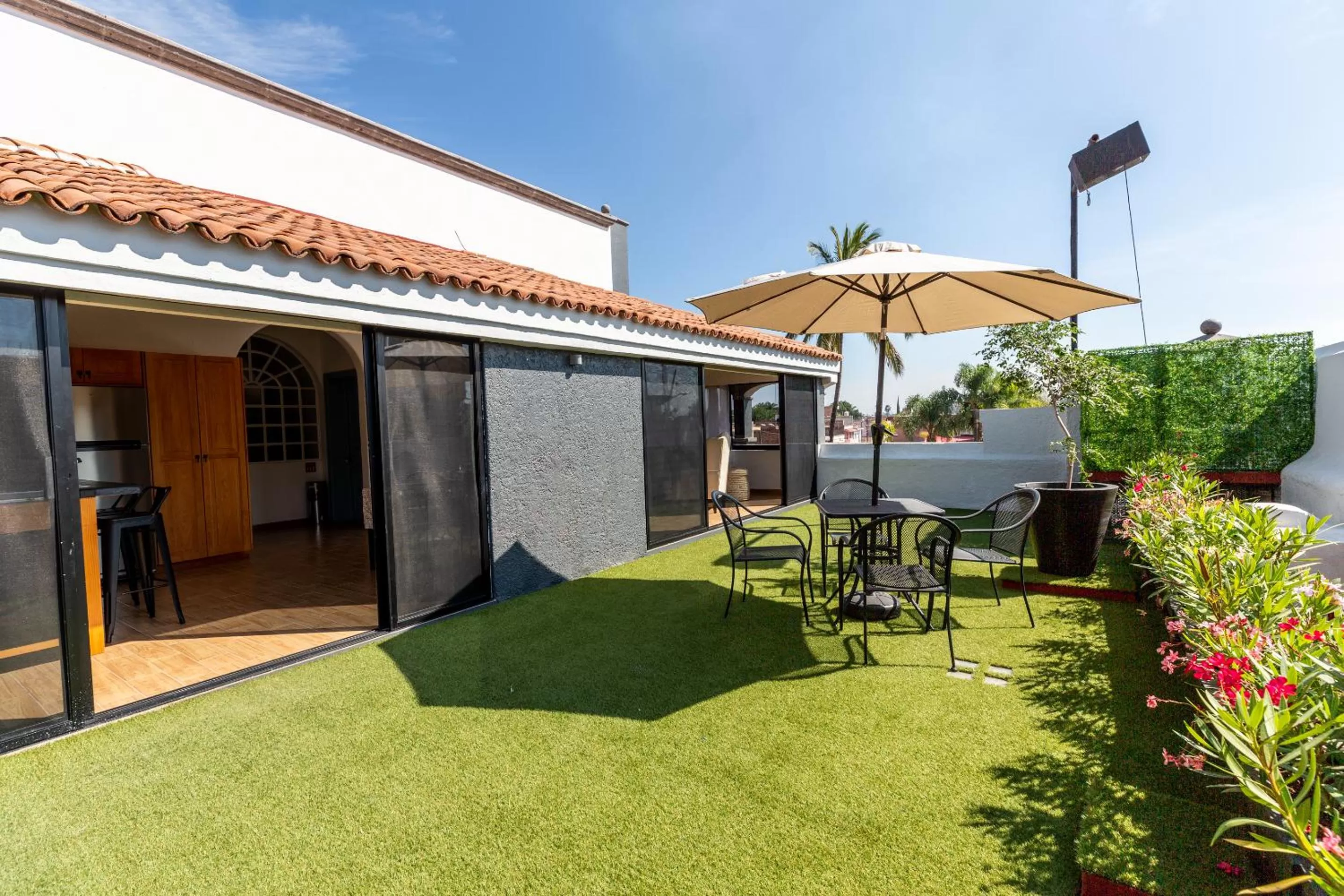 Garden in Plaza Chapala Hotel