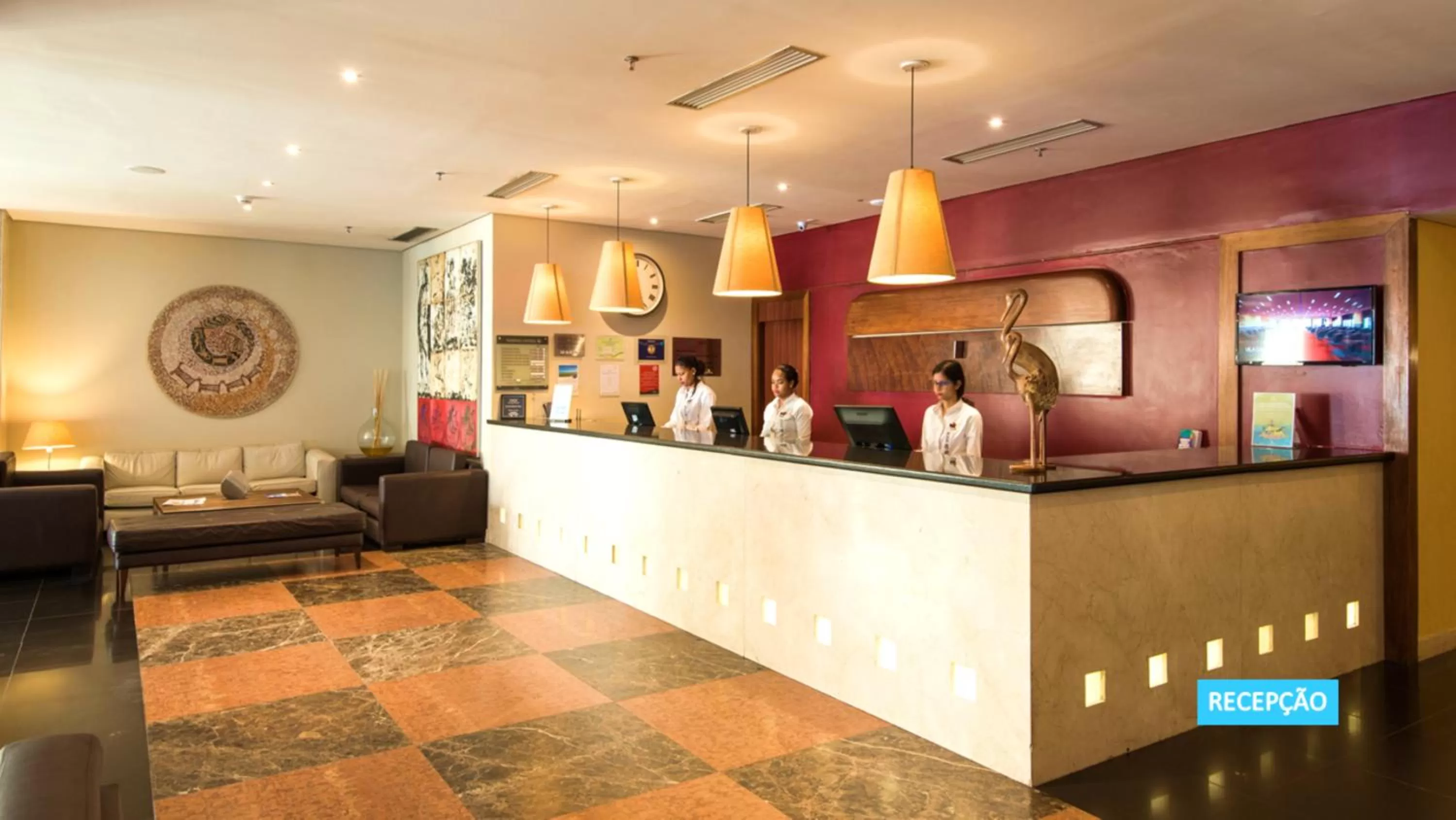 Lobby or reception in Vila Galé Salvador