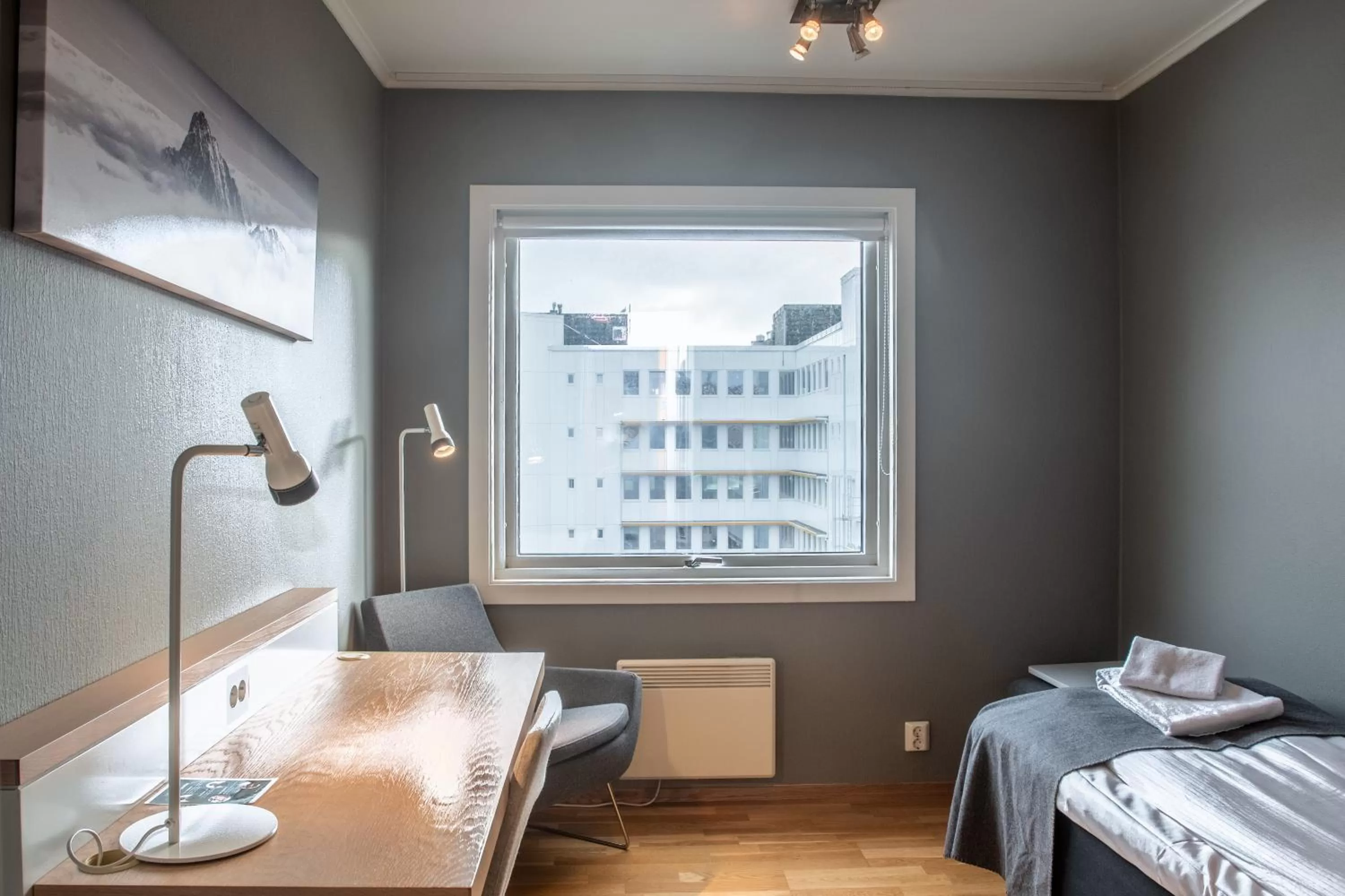 Bed in Fast Hotel Svolvær