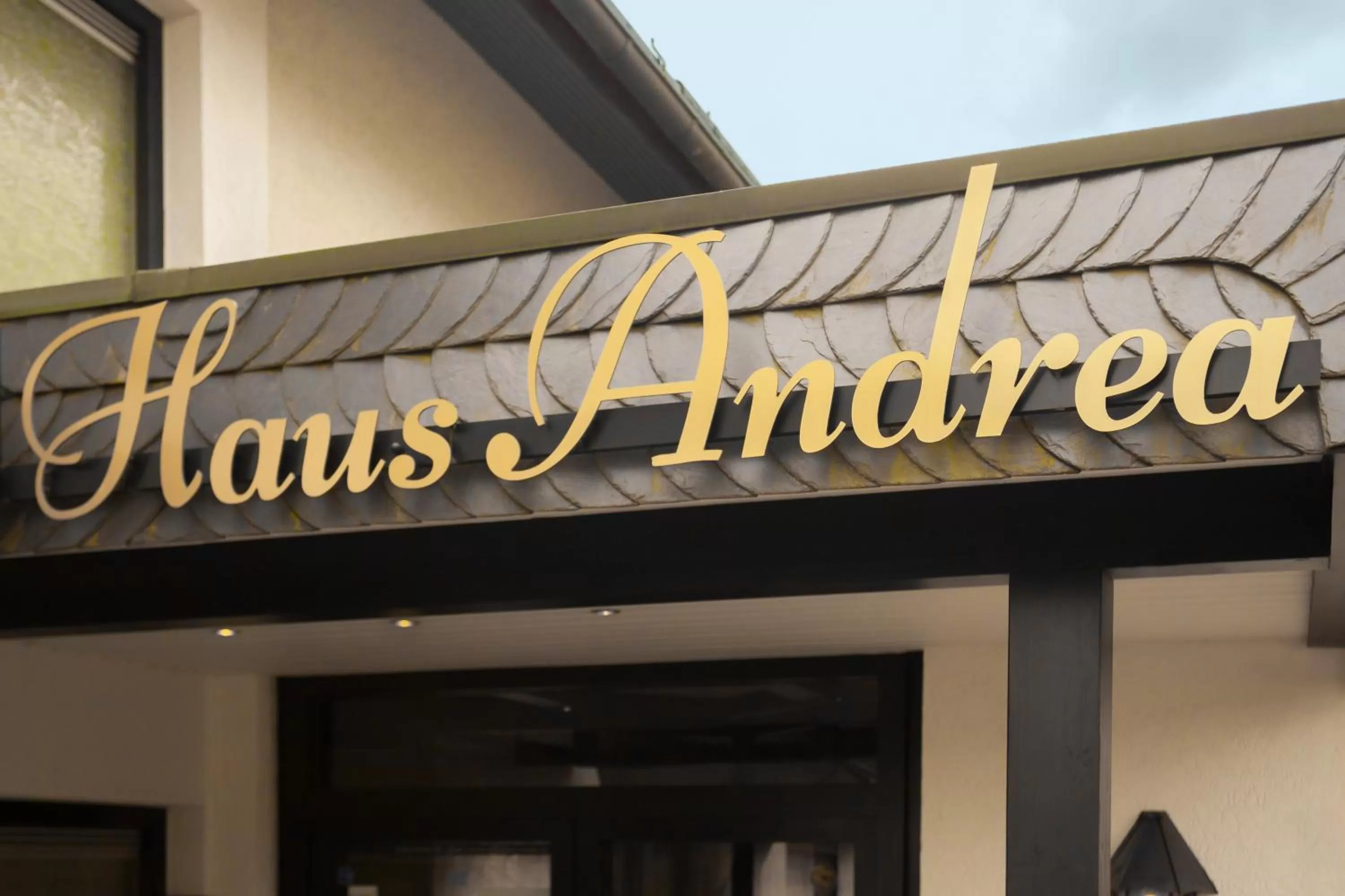 Property building in Hotel Haus Andrea