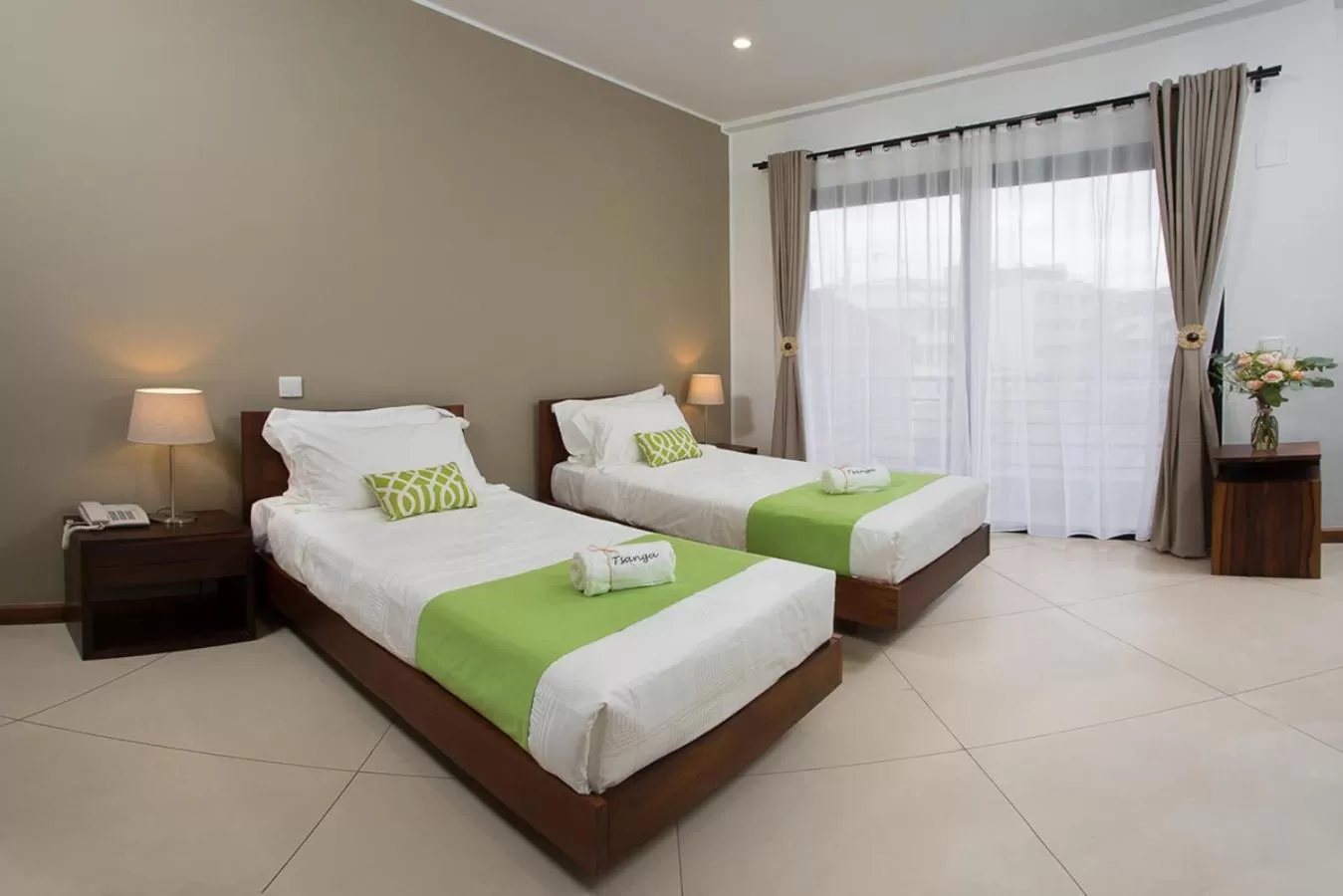 Photo of the whole room, Bed in Tsanga Tsanga Hotel