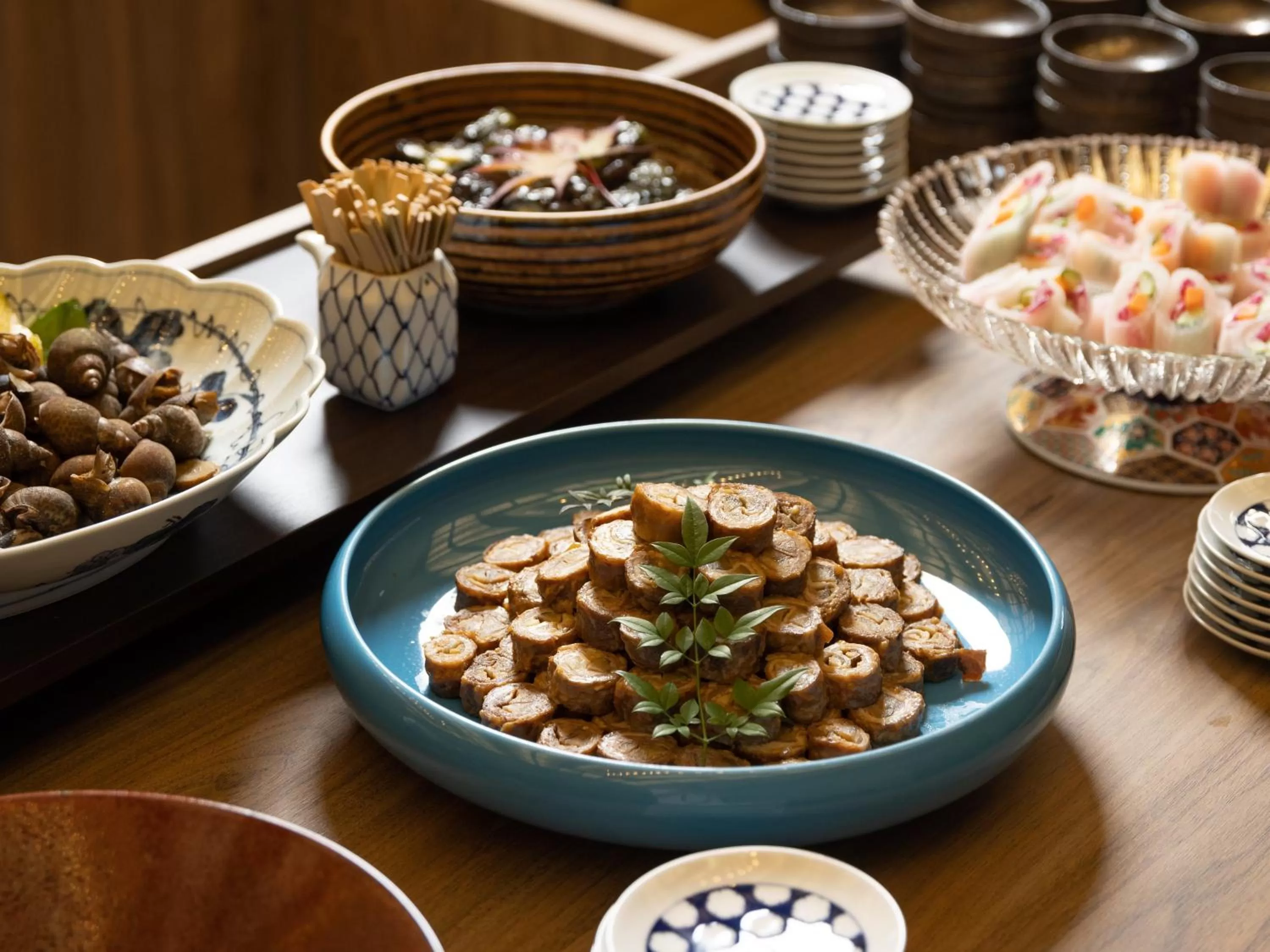 Dinner in Hotel Sakura Ureshino