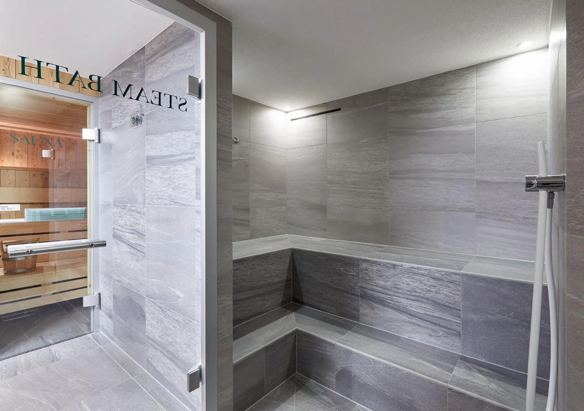 Steam room in Resort Hotel Alex Zermatt