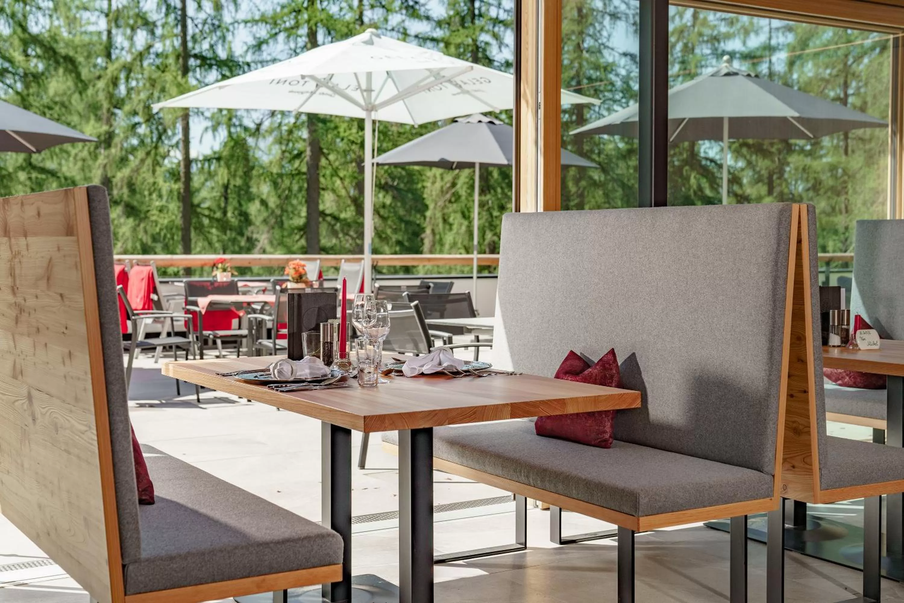 Restaurant/places to eat in Naturhotel Lärchenhof