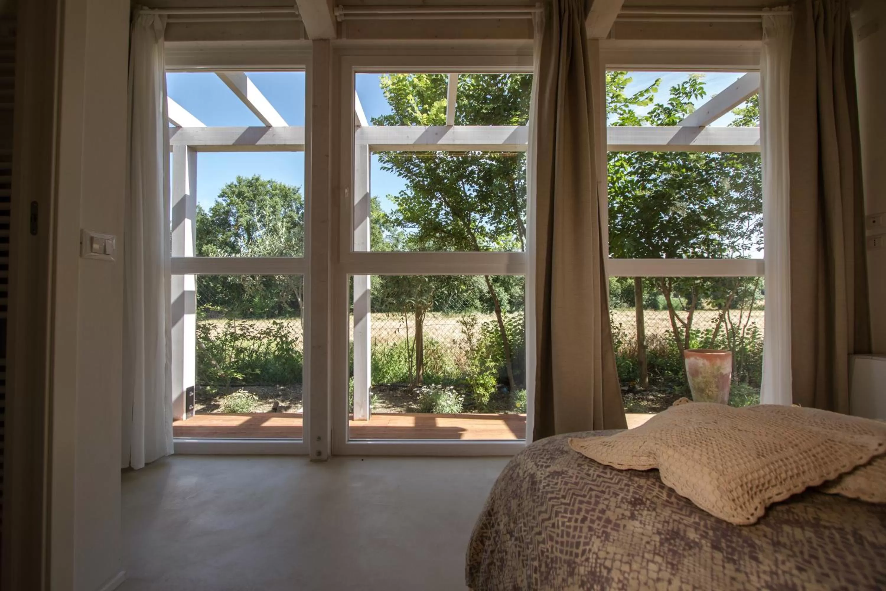 Garden view in La Casa di Tara B&B Armonia e Natura