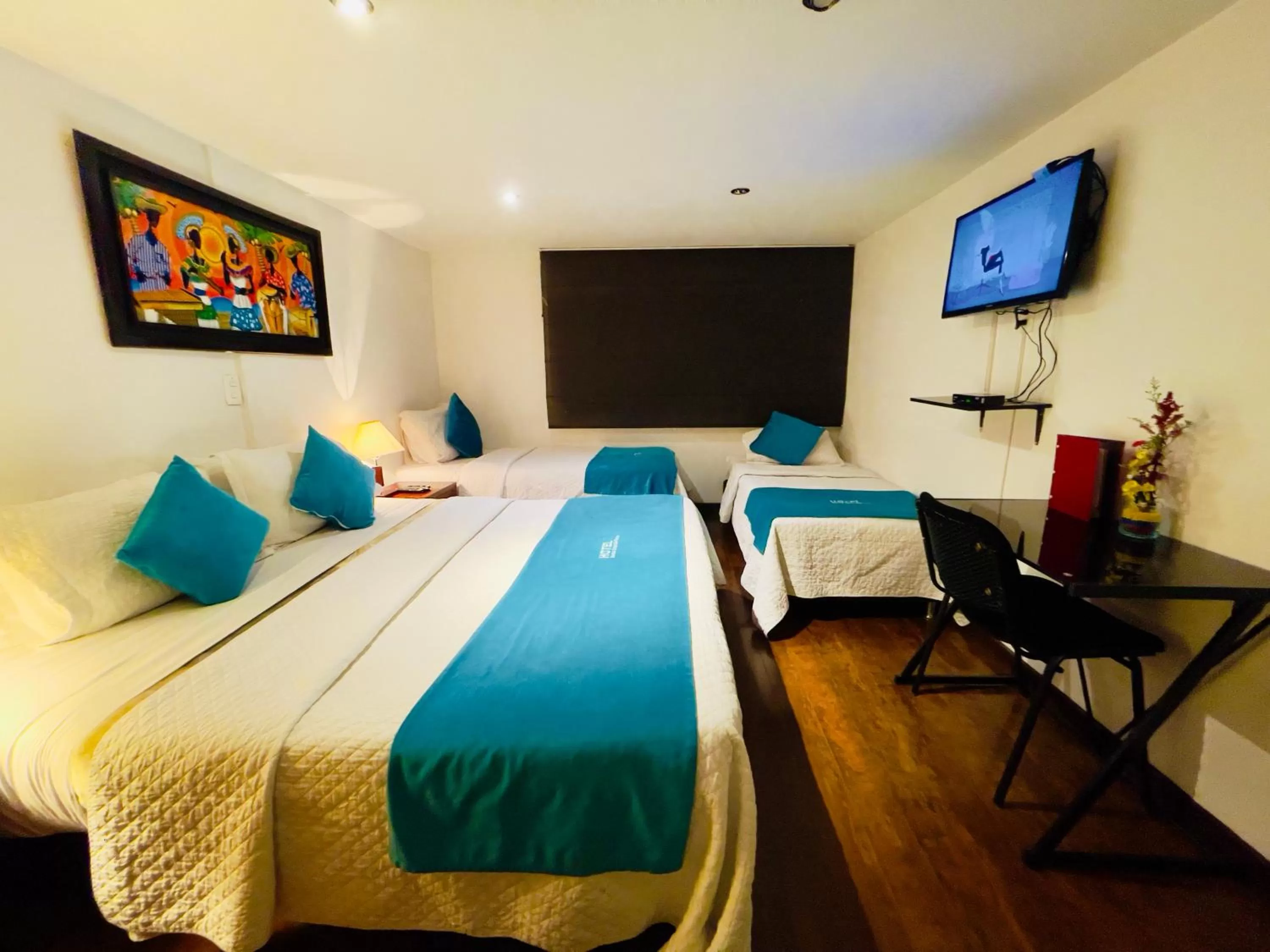 Photo of the whole room, Bed in Hotel Santa Cruz Bogotá