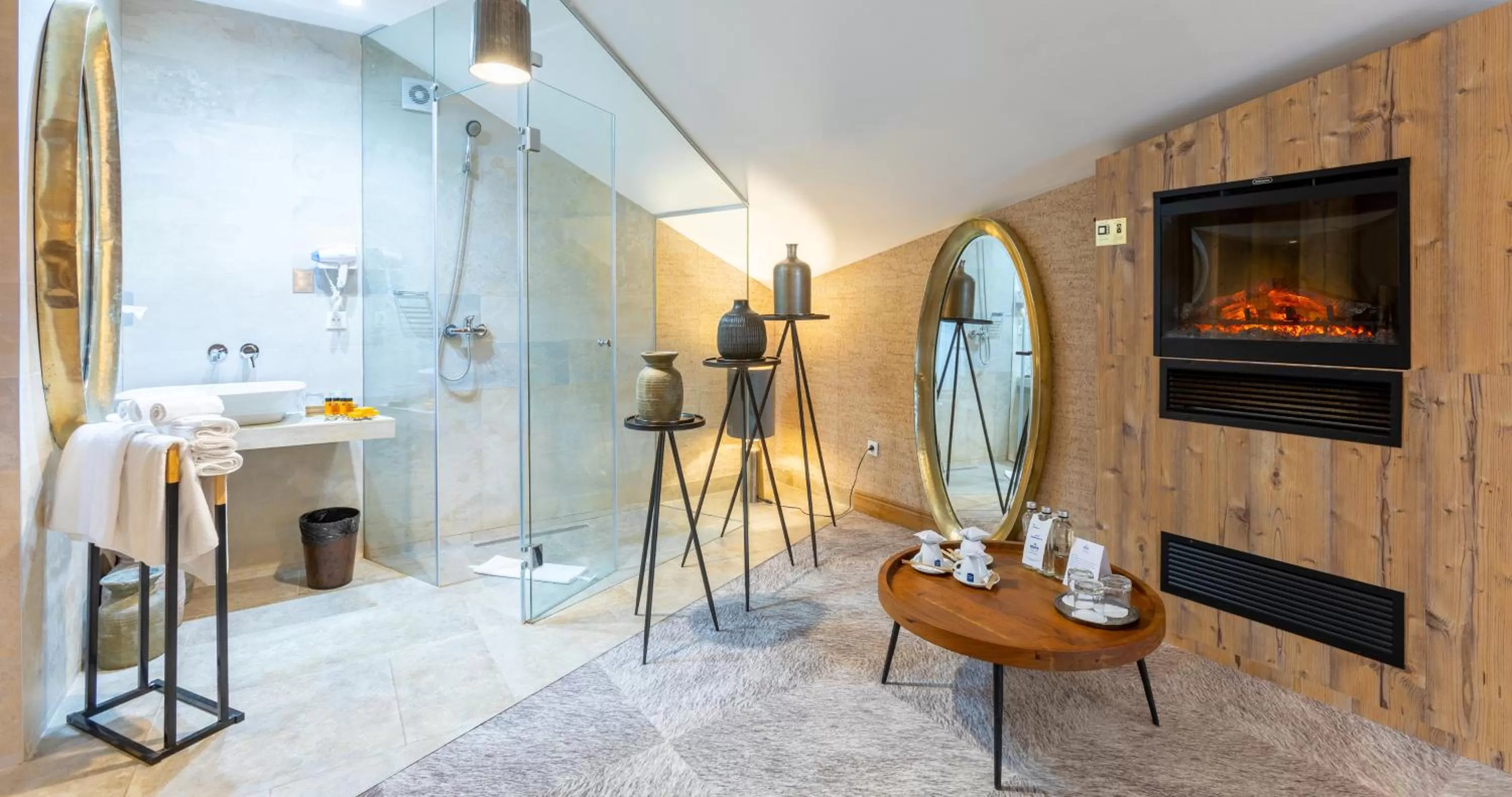 Shower in Alpin Resort Hotel