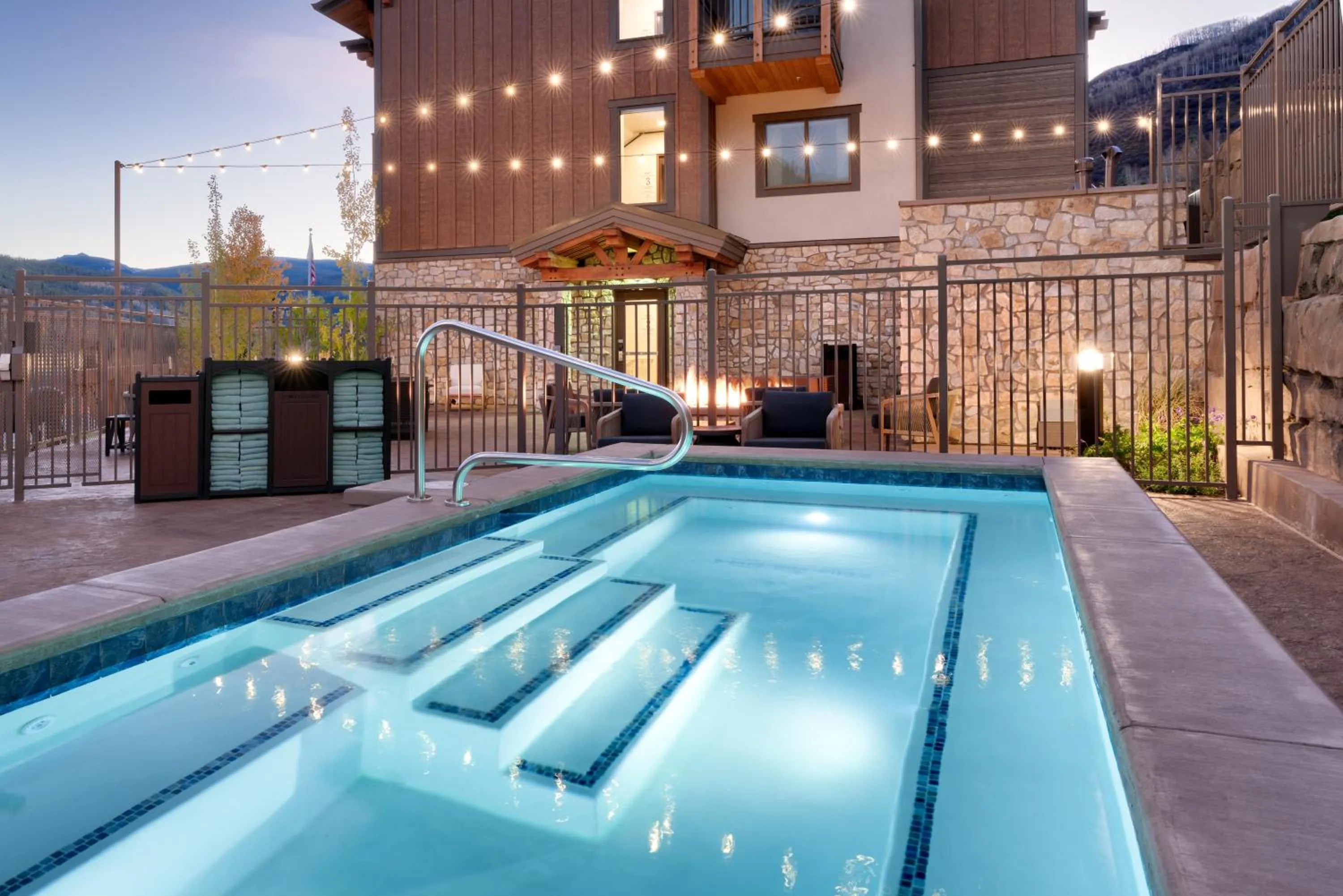 Hot Tub in Residence Inn by Marriott Vail