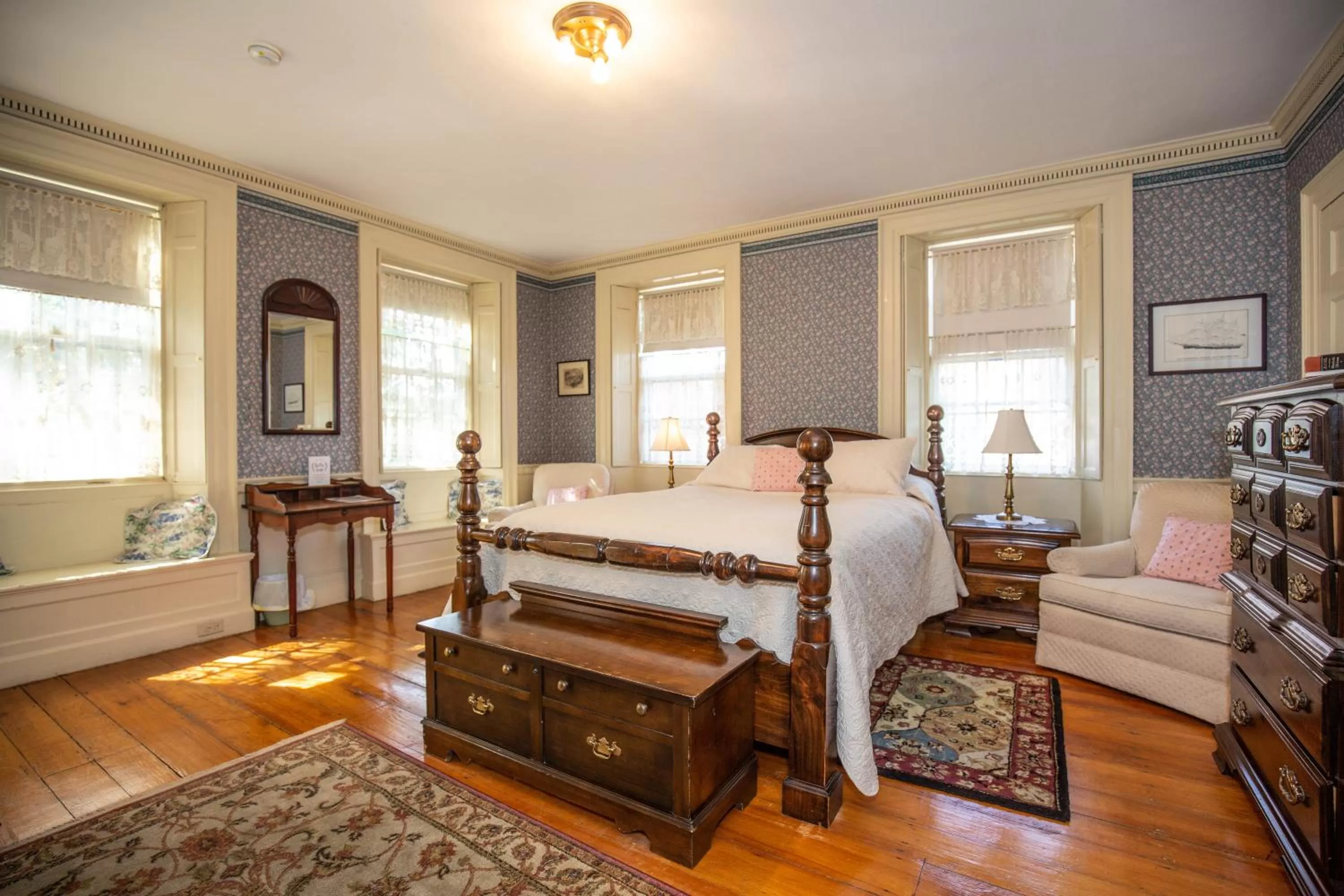 Bedroom in Clark Currier Inn
