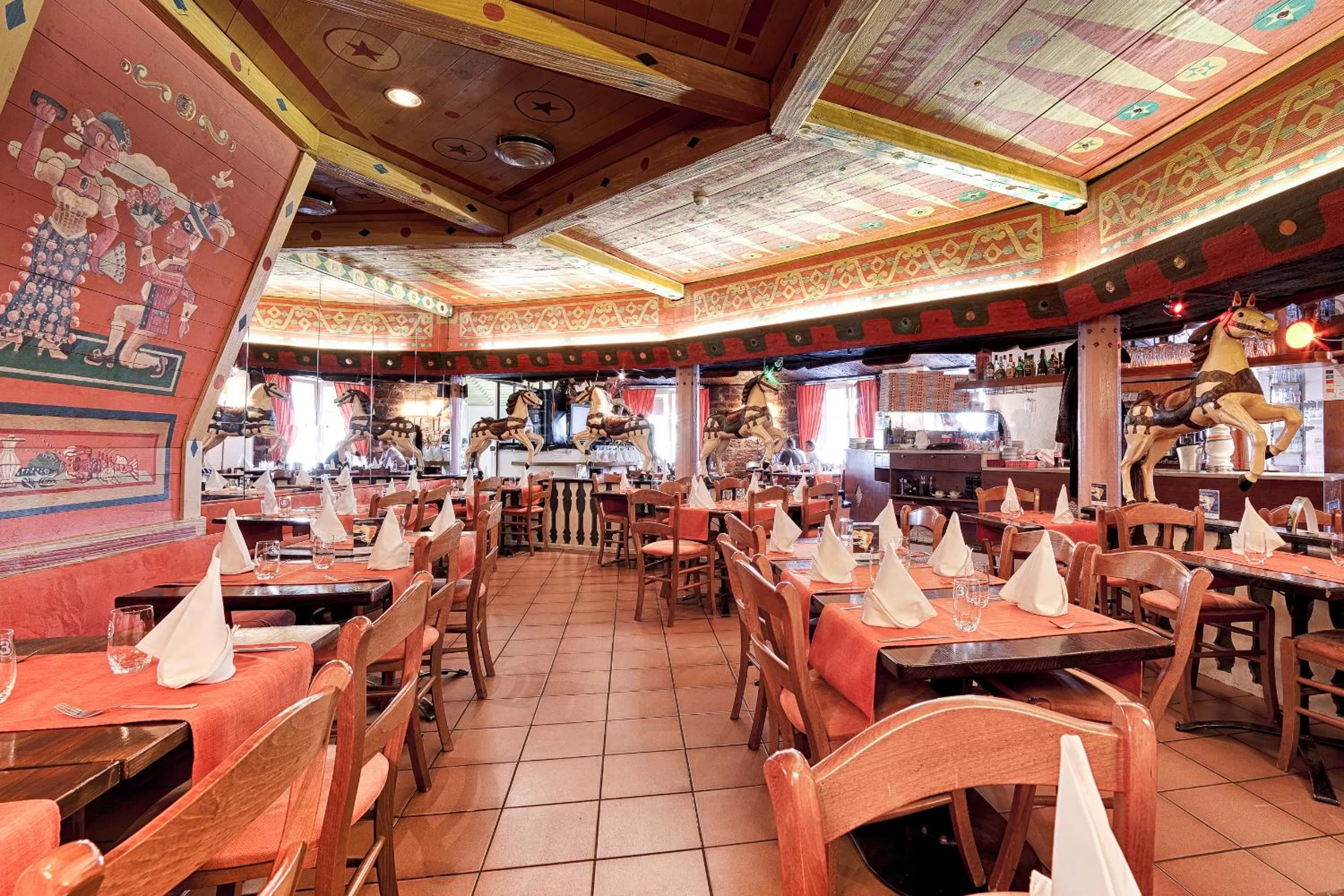 Restaurant/places to eat in Hotel Resslirytti