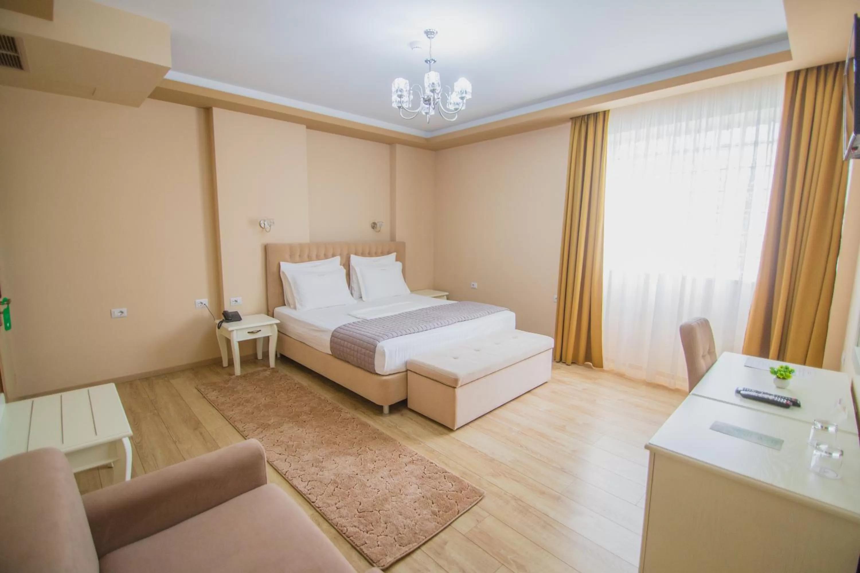 Bed in Christi's Hotel Borova