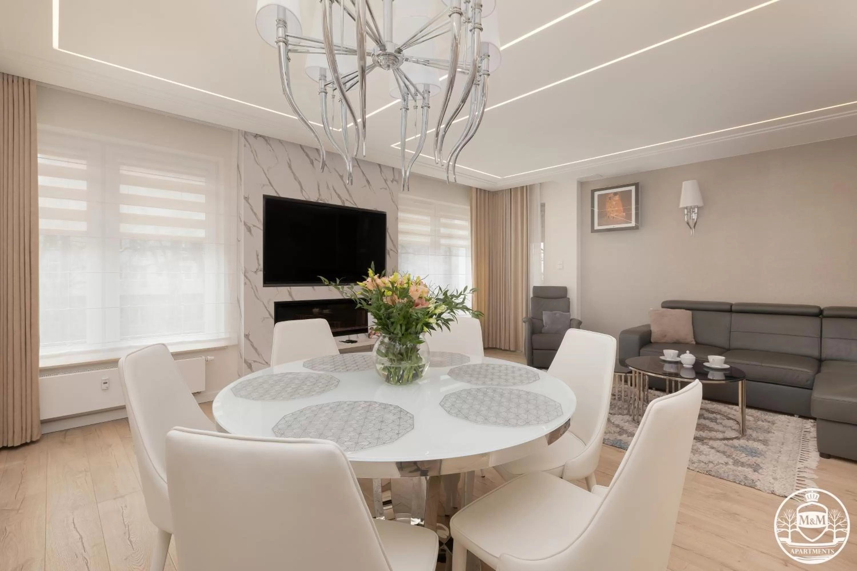 Dining Area in Nadmorskie Tarasy - Apartments M&M