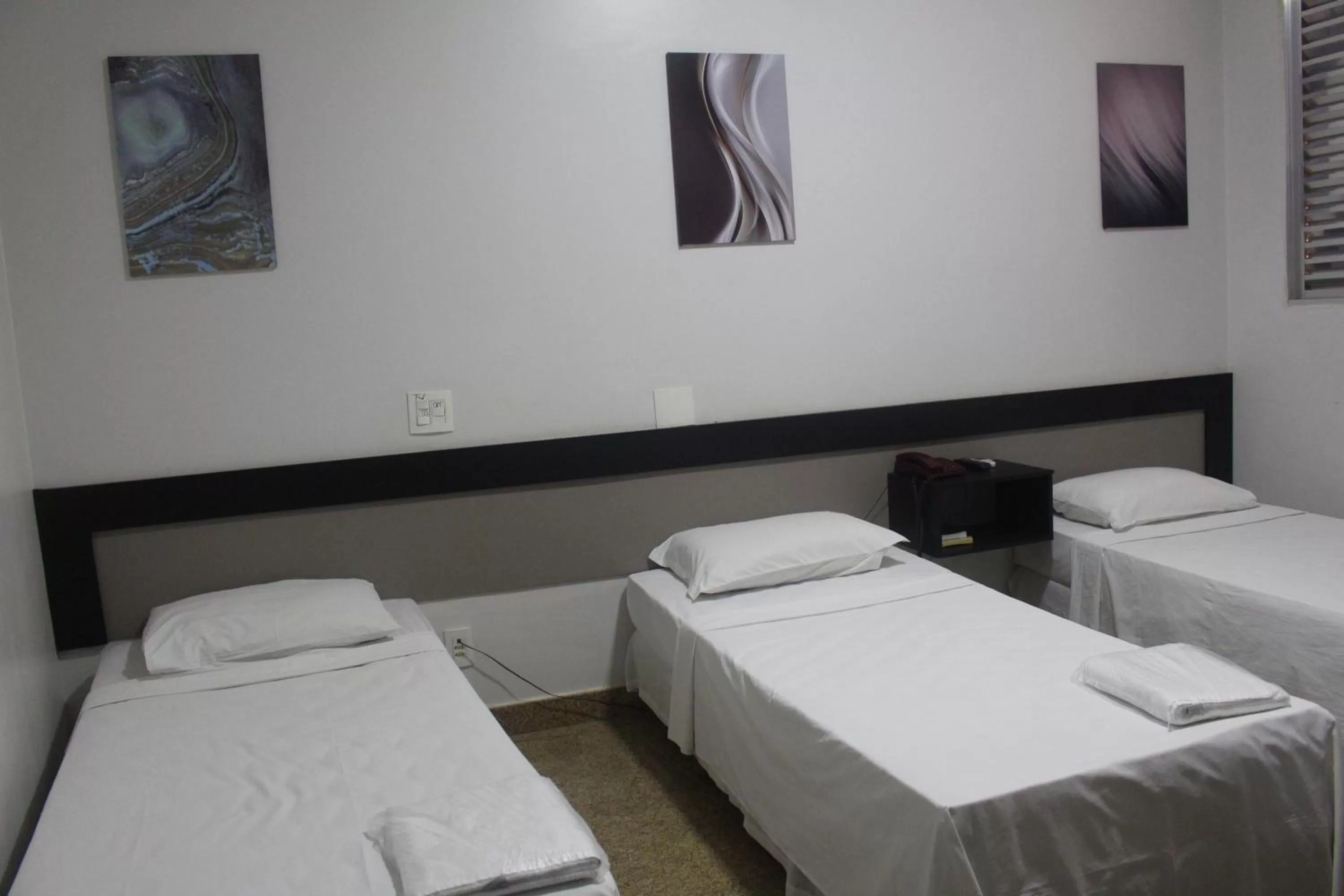 Bed in Hotel Oscar Blue Montes Claros