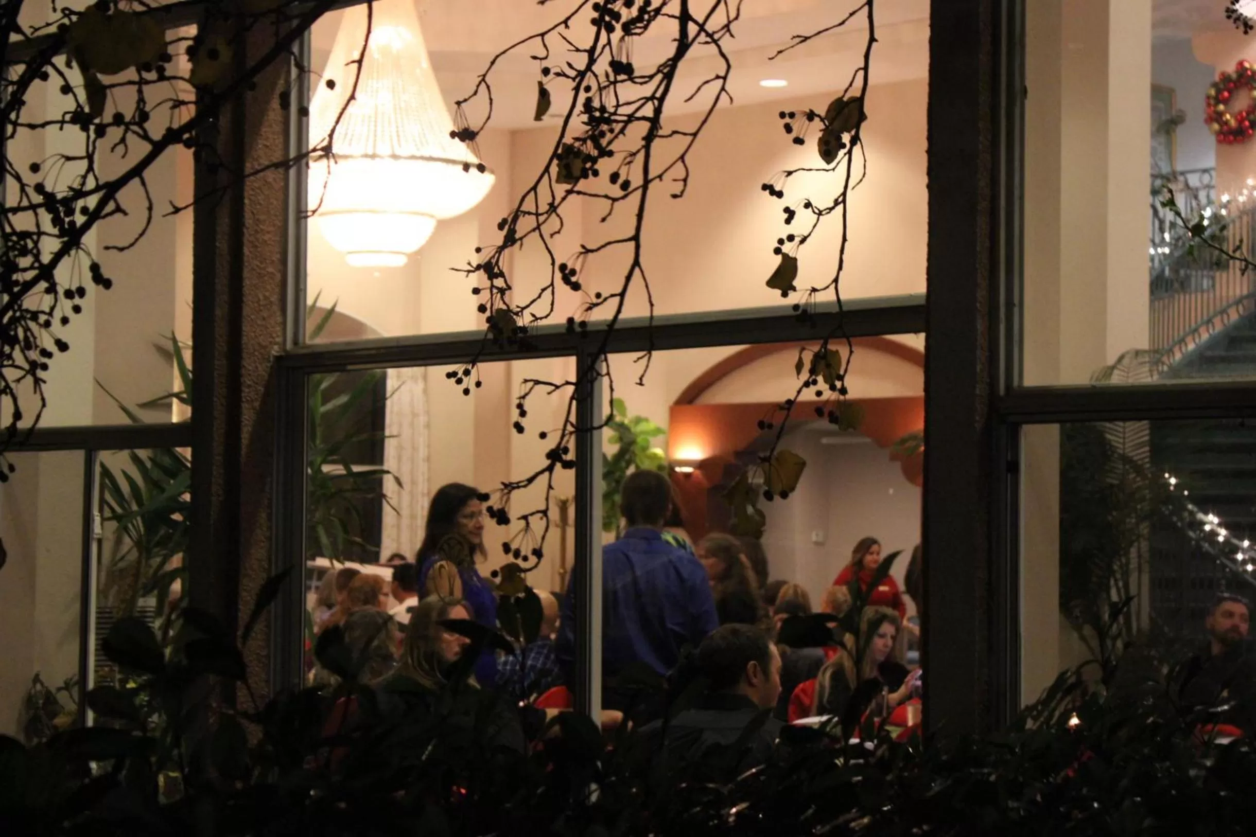 group of guests in Forest Villas Hotel