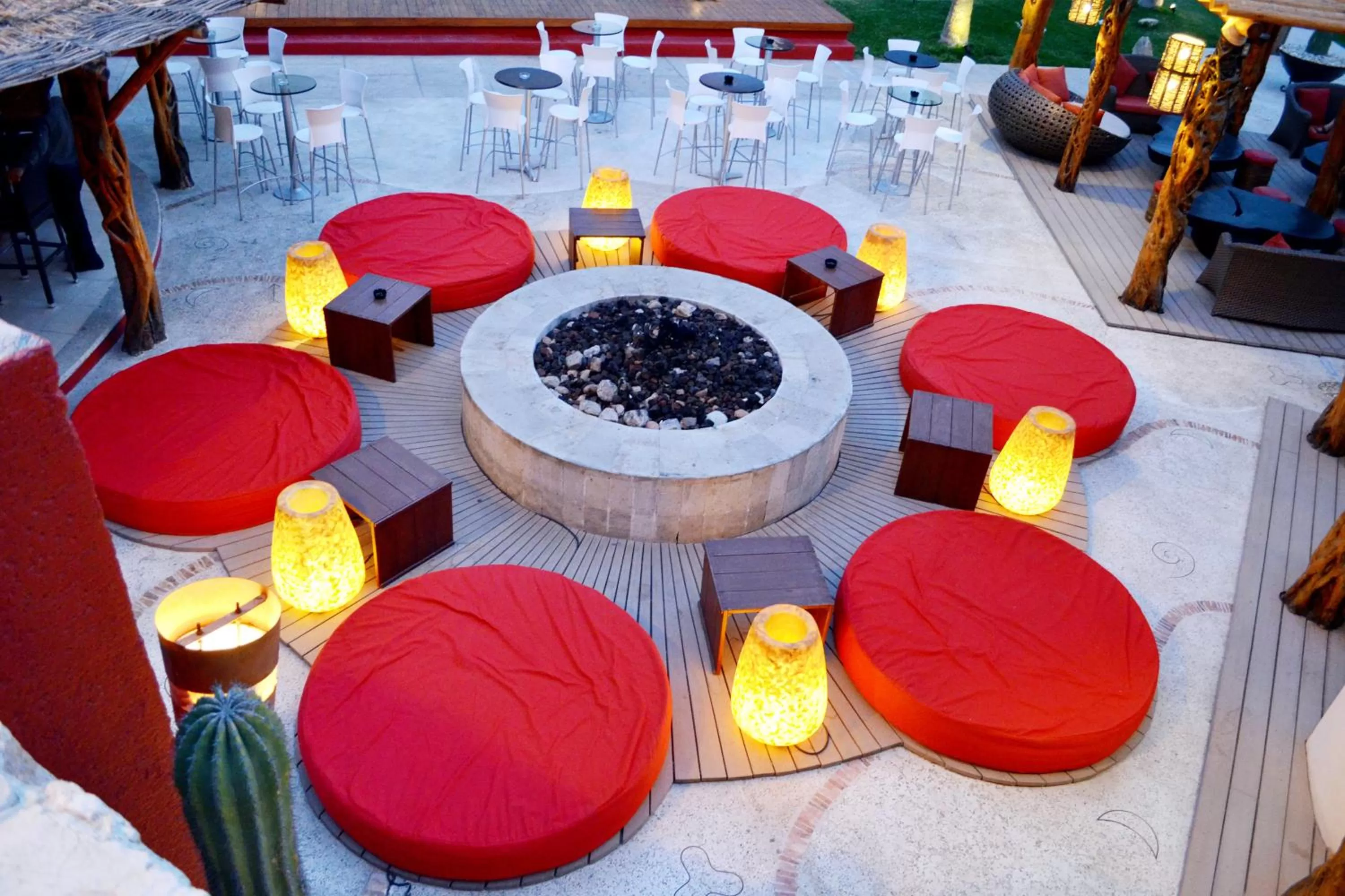 Patio in Grand Decameron Los Cabos, A Trademark All-Inclusive Resort