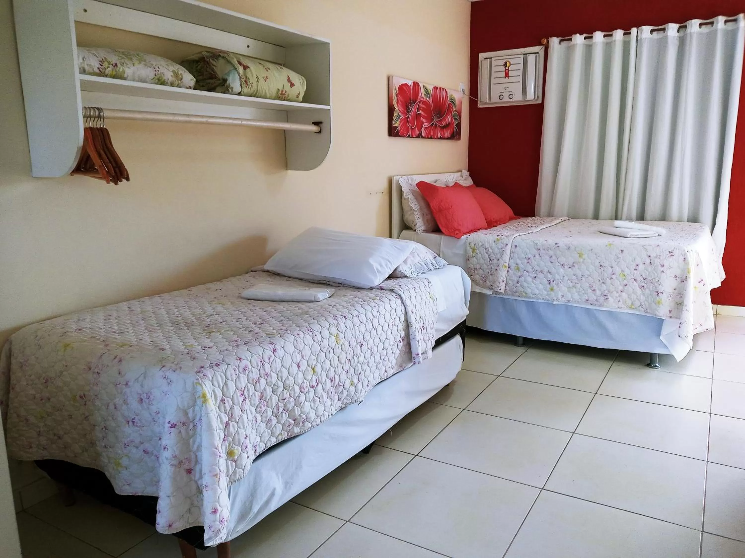 Bed in Pousada Luzes de Geribá