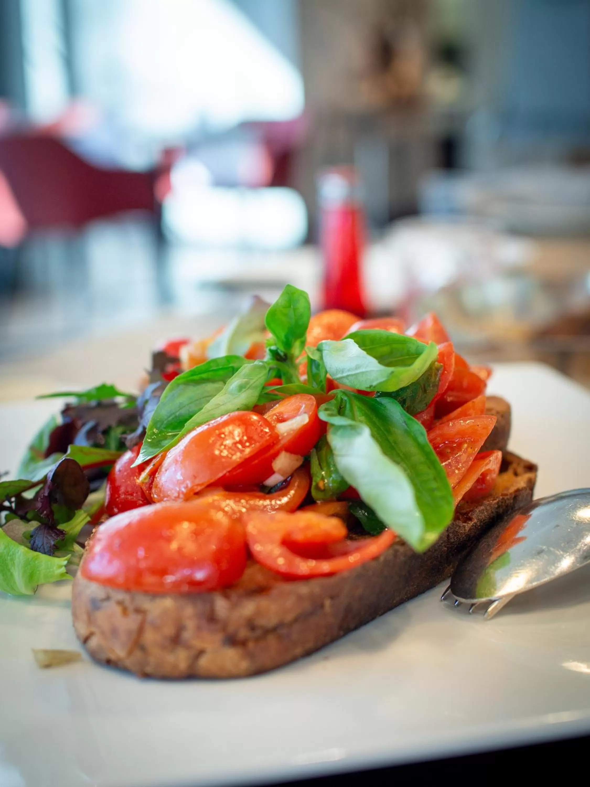 Food close-up in Radisson Blu Hotel, St. Gallen