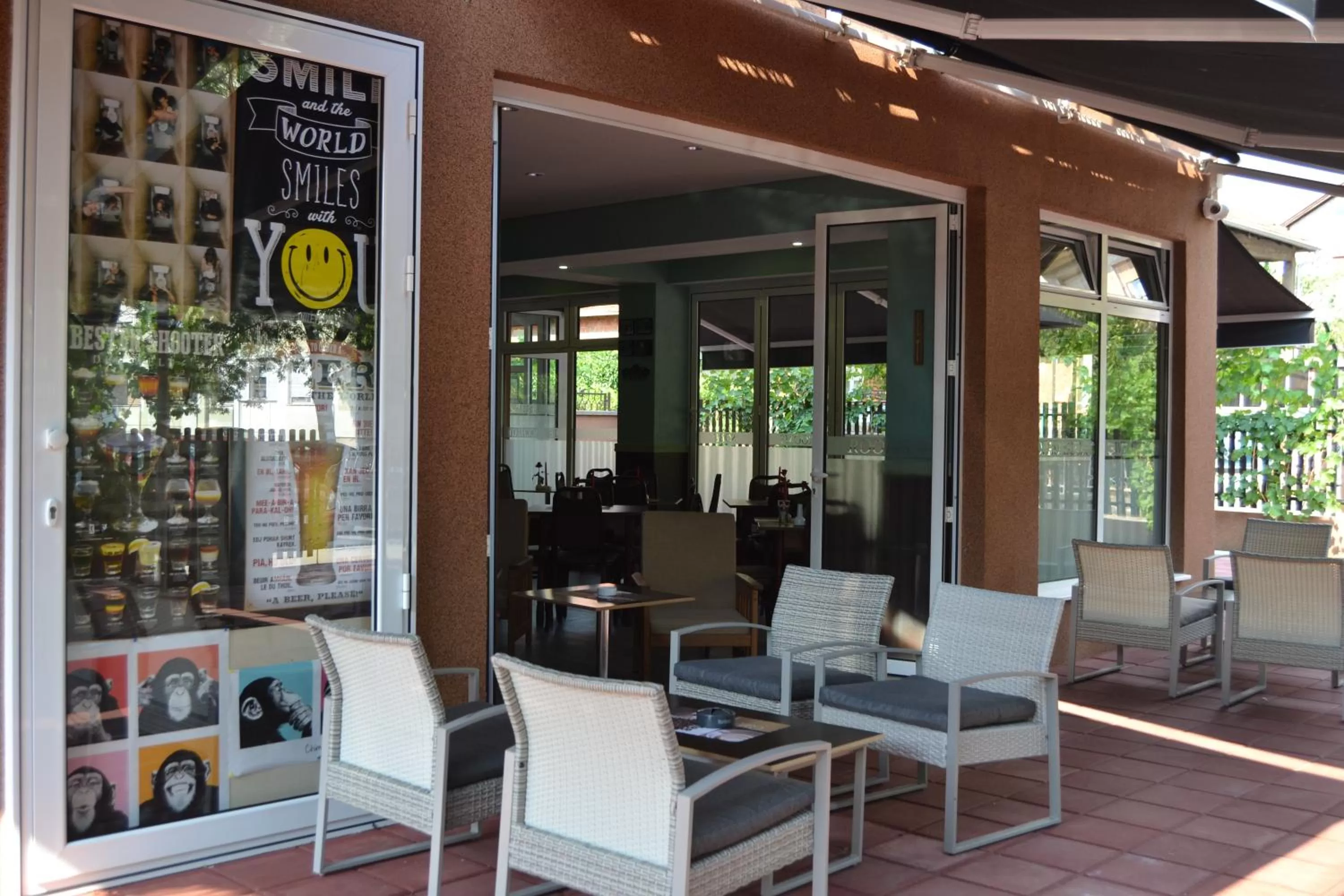 Patio, Restaurant/Places to Eat in B&B Alex