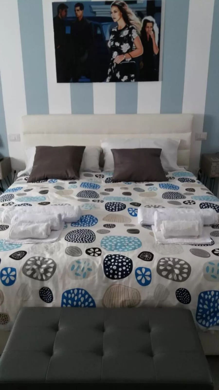 Bed in B&B A casa dell'artista