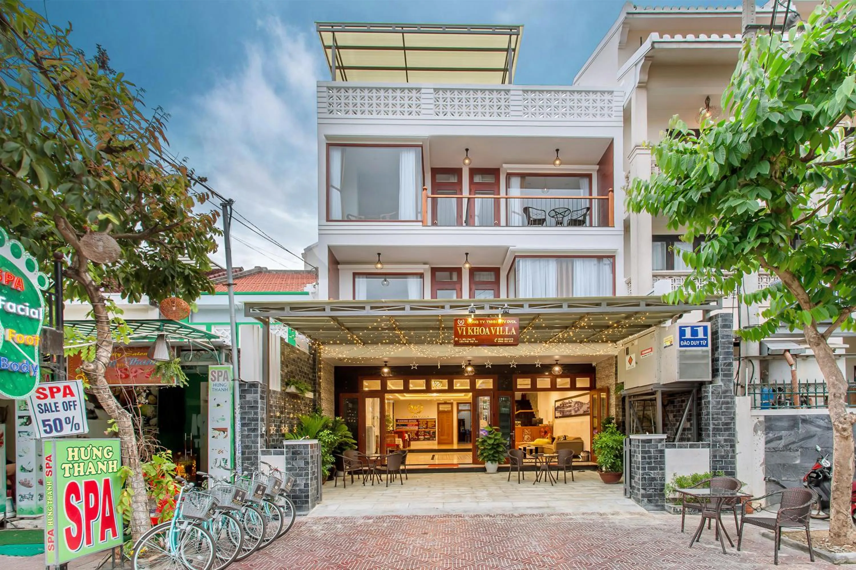 Facade/entrance in Hoi An Vi Khoa Villa