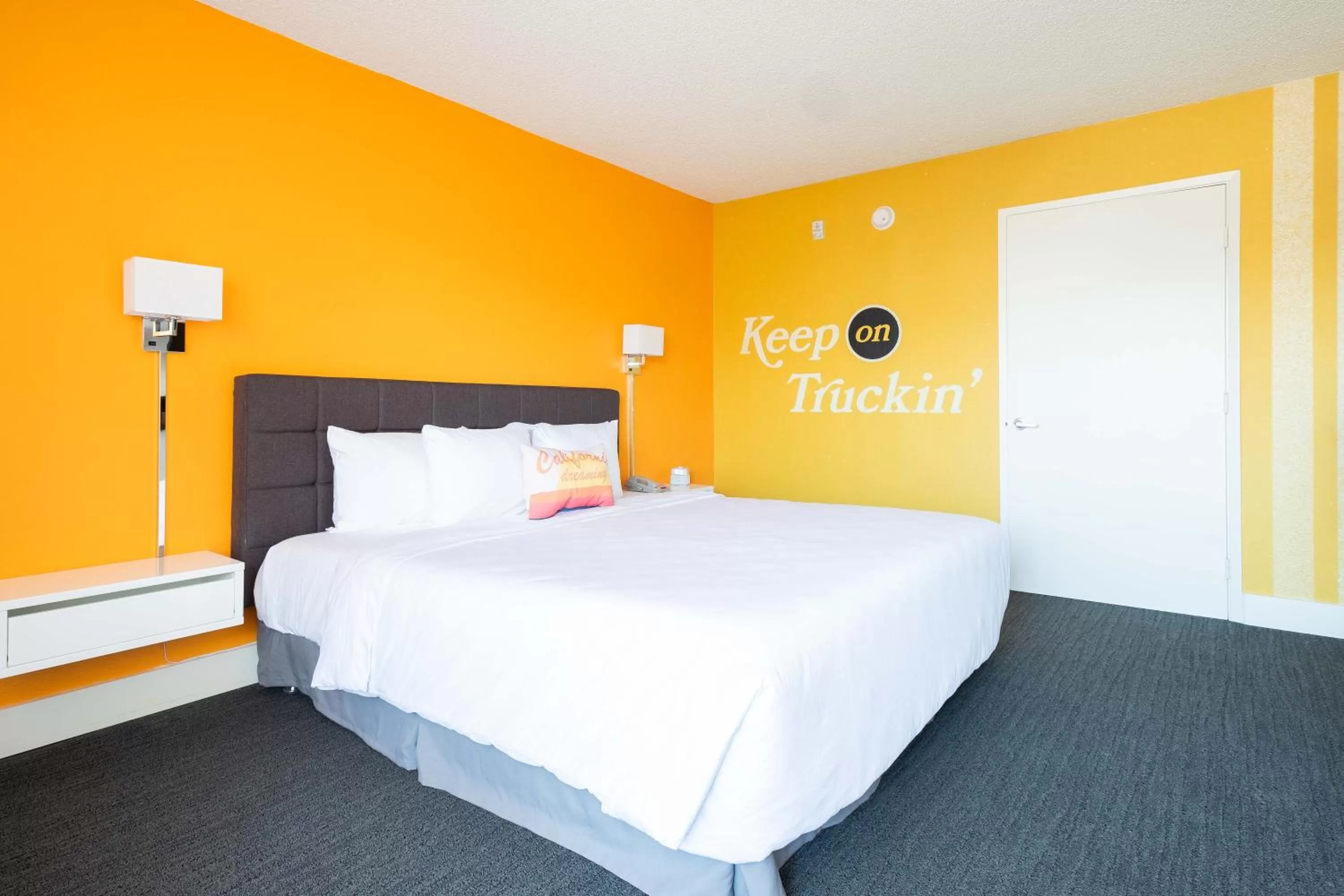 Bed in Rambler Hotel