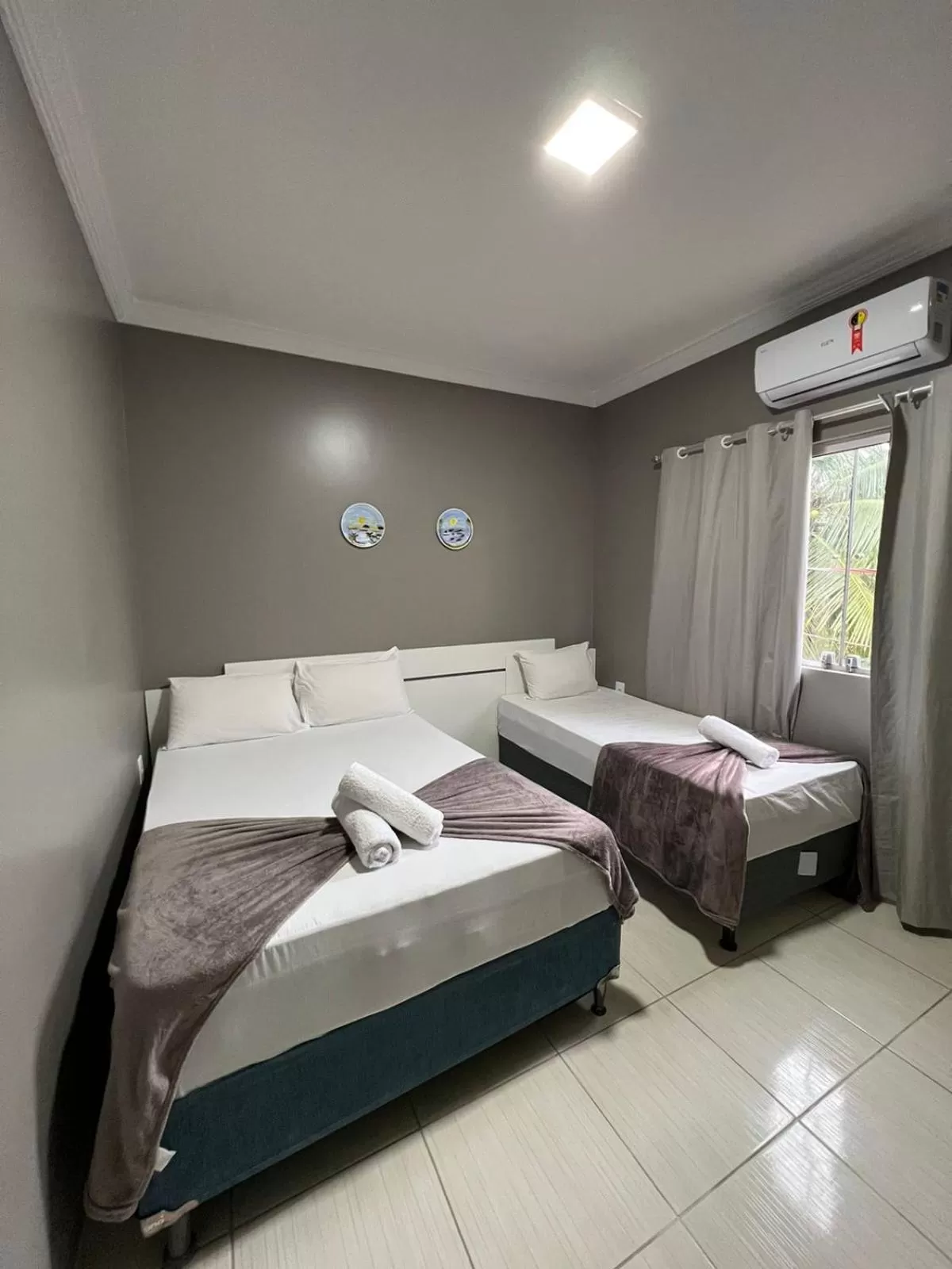 Bed in Pousada Praia Bela