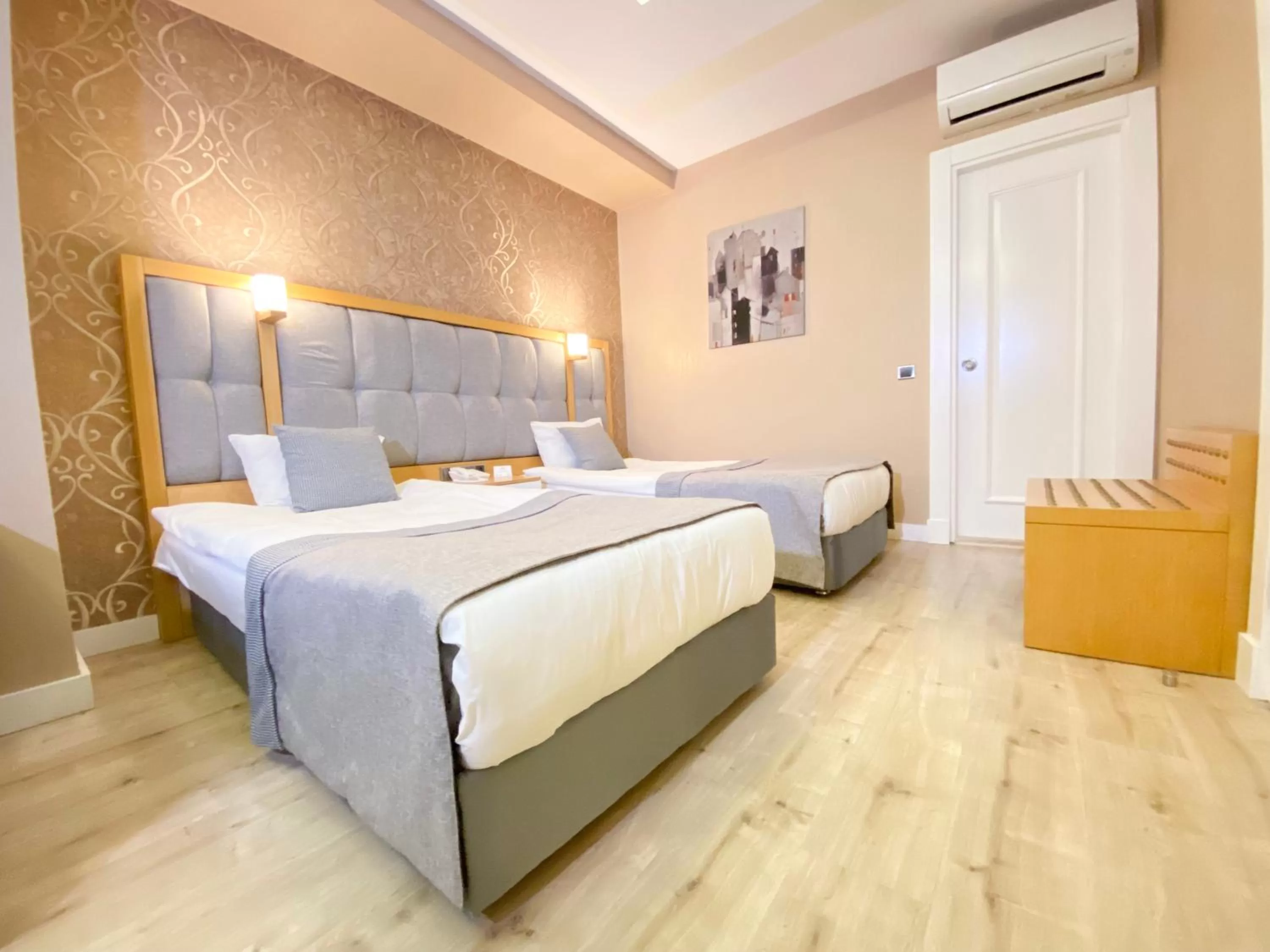 Bed in Vista Family Hotel Konyaaltı